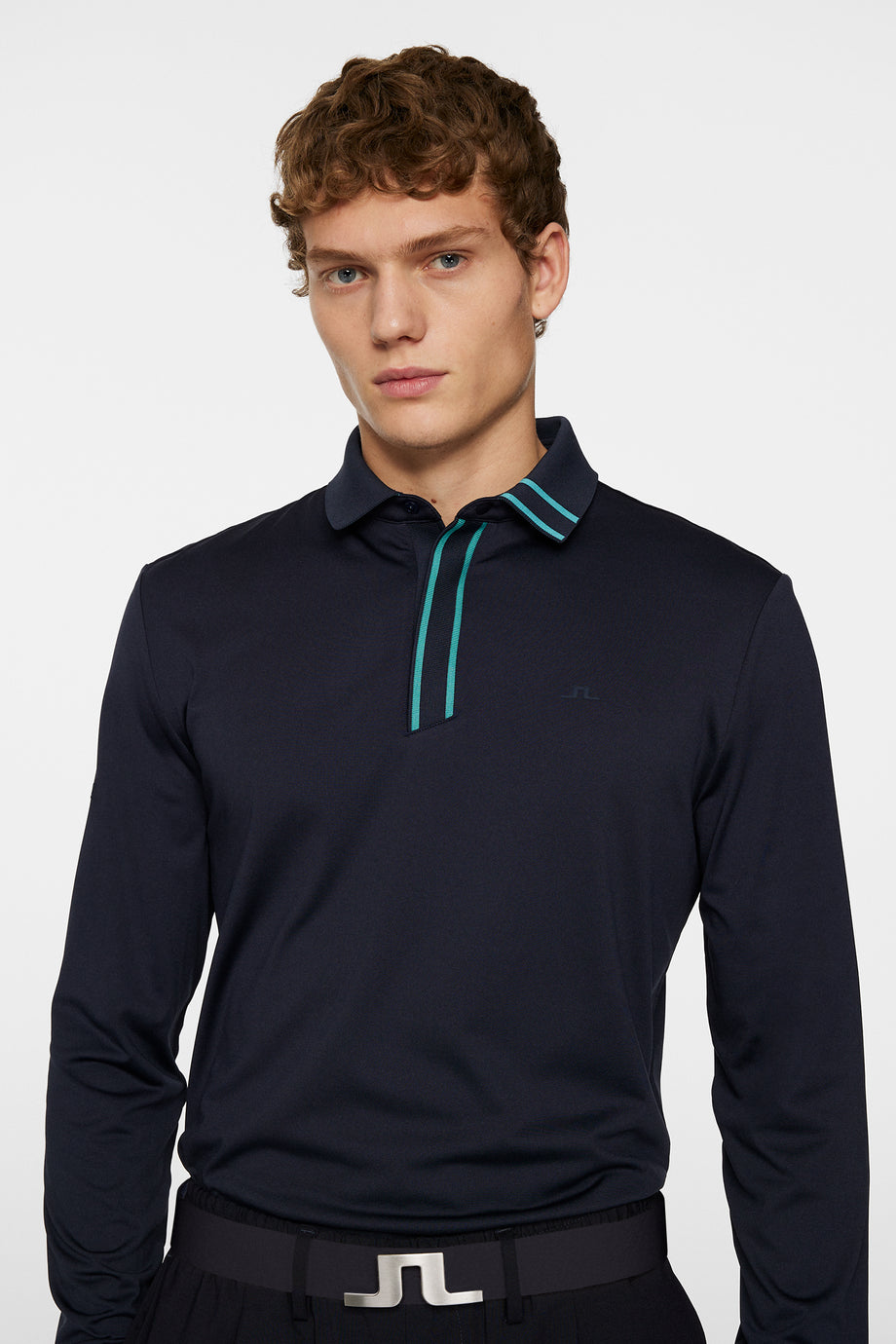 Viktor Long Sleeve Polo / JL Navy