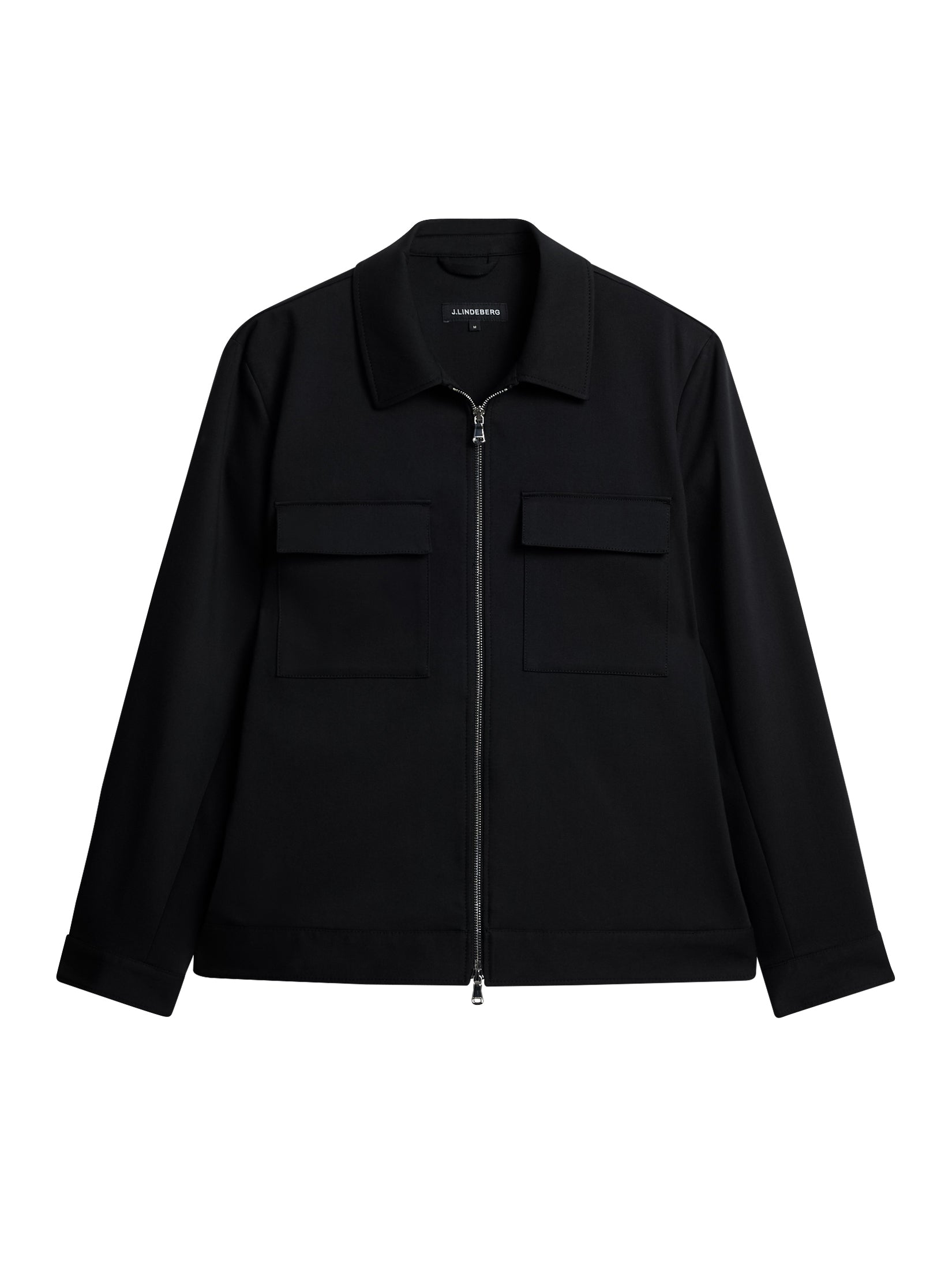 Jarod Cotton Overshirt / Black – J.Lindeberg