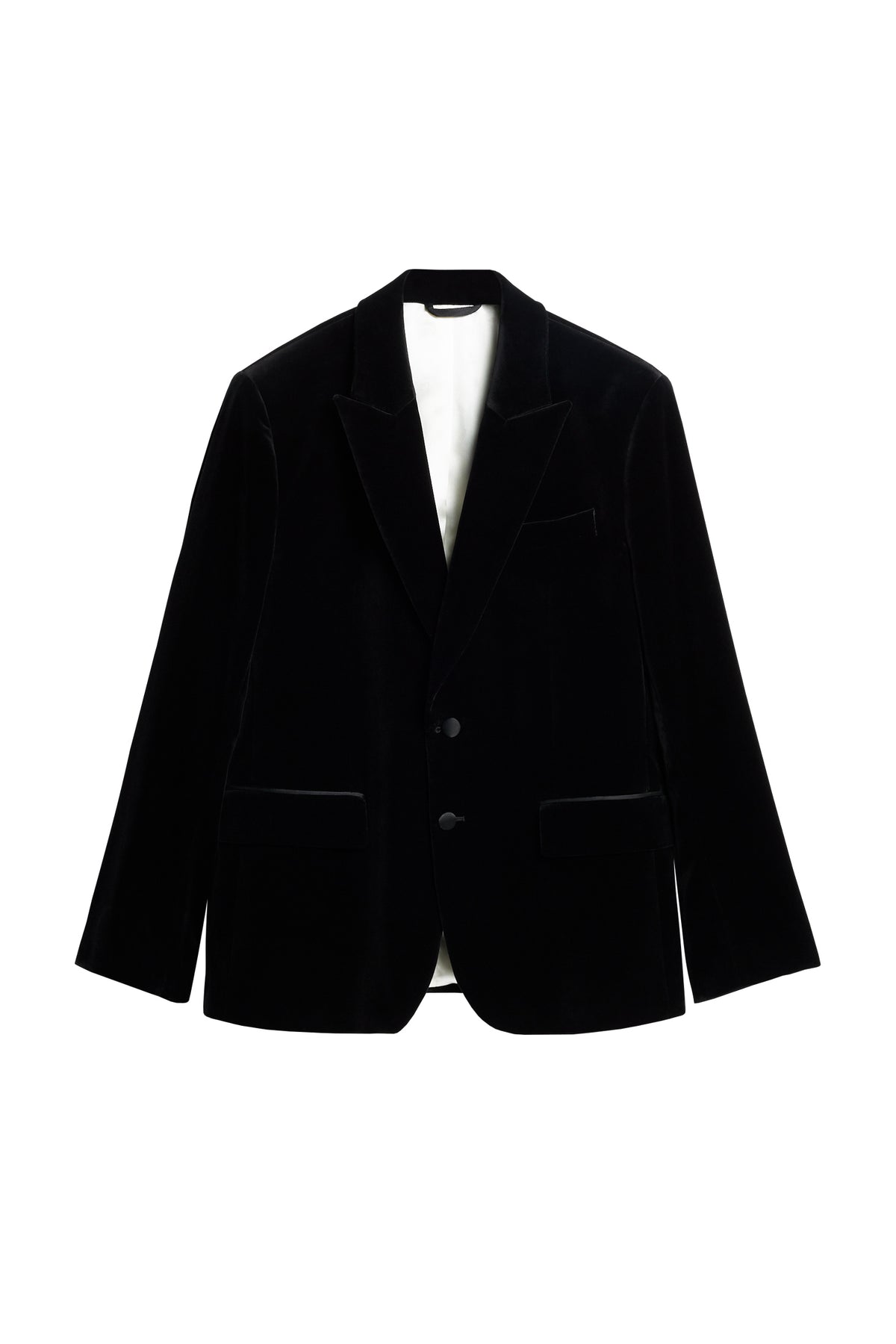 Lenny S Velvet Blazer / Black