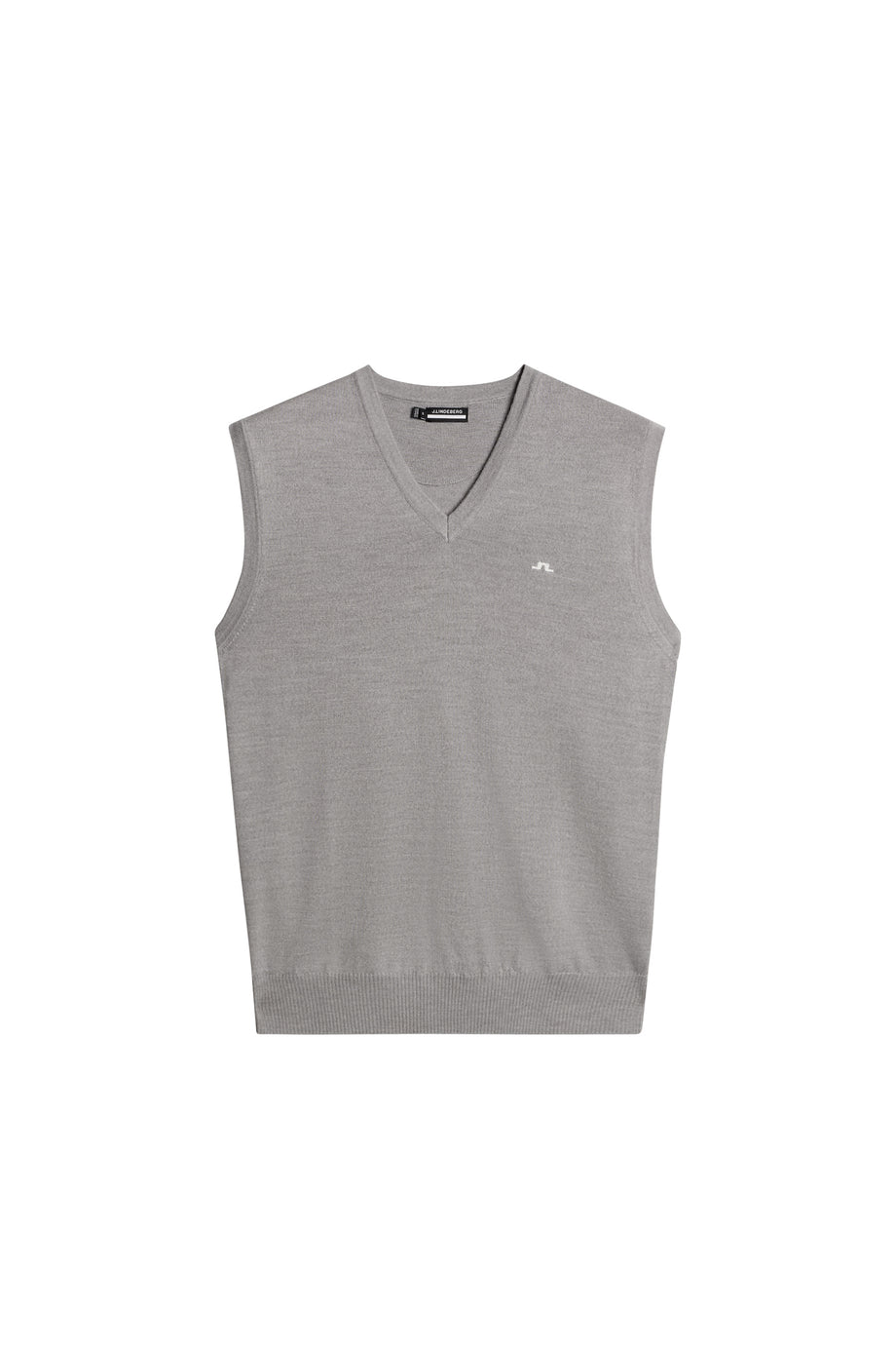 Liam Knitted Vest / Light Grey Melange