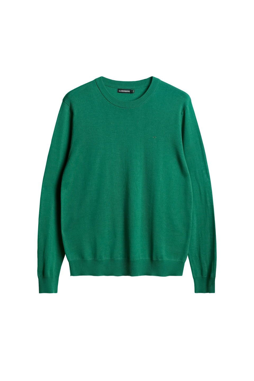 Keane Merino Crew Neck Sweater / Ultramarine Green