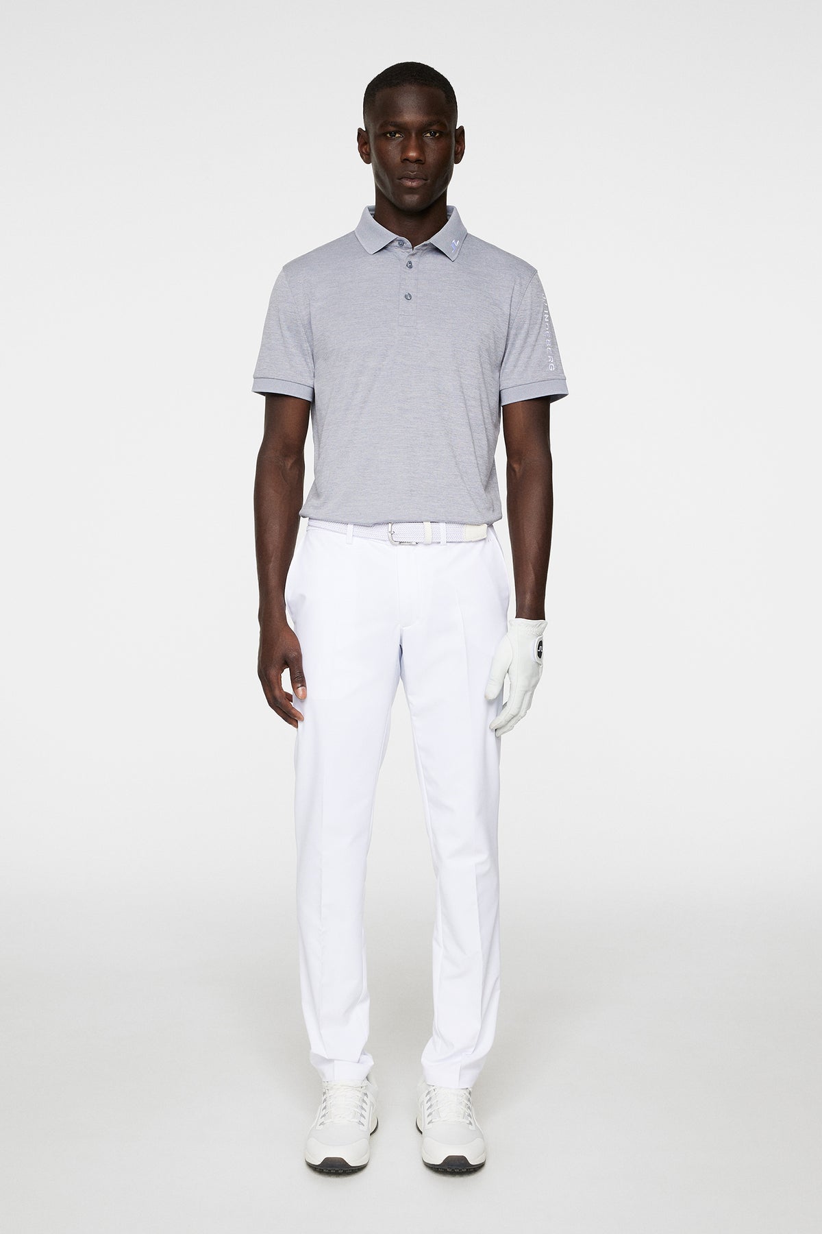 Tour Tech Reg Fit Polo / Medium Grey Melange – J.Lindeberg