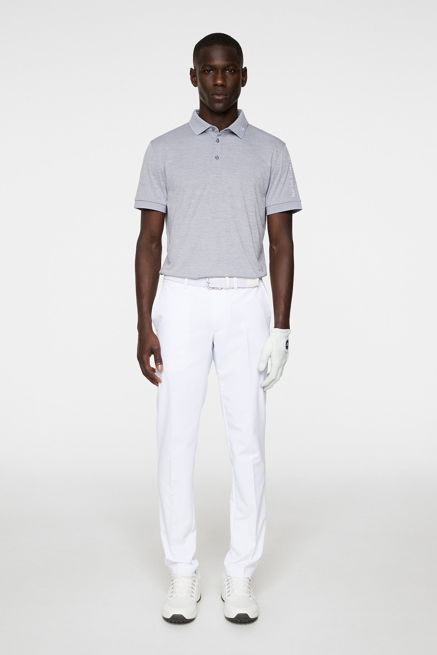 Tour Tech Reg Fit Polo / Medium Grey Melange