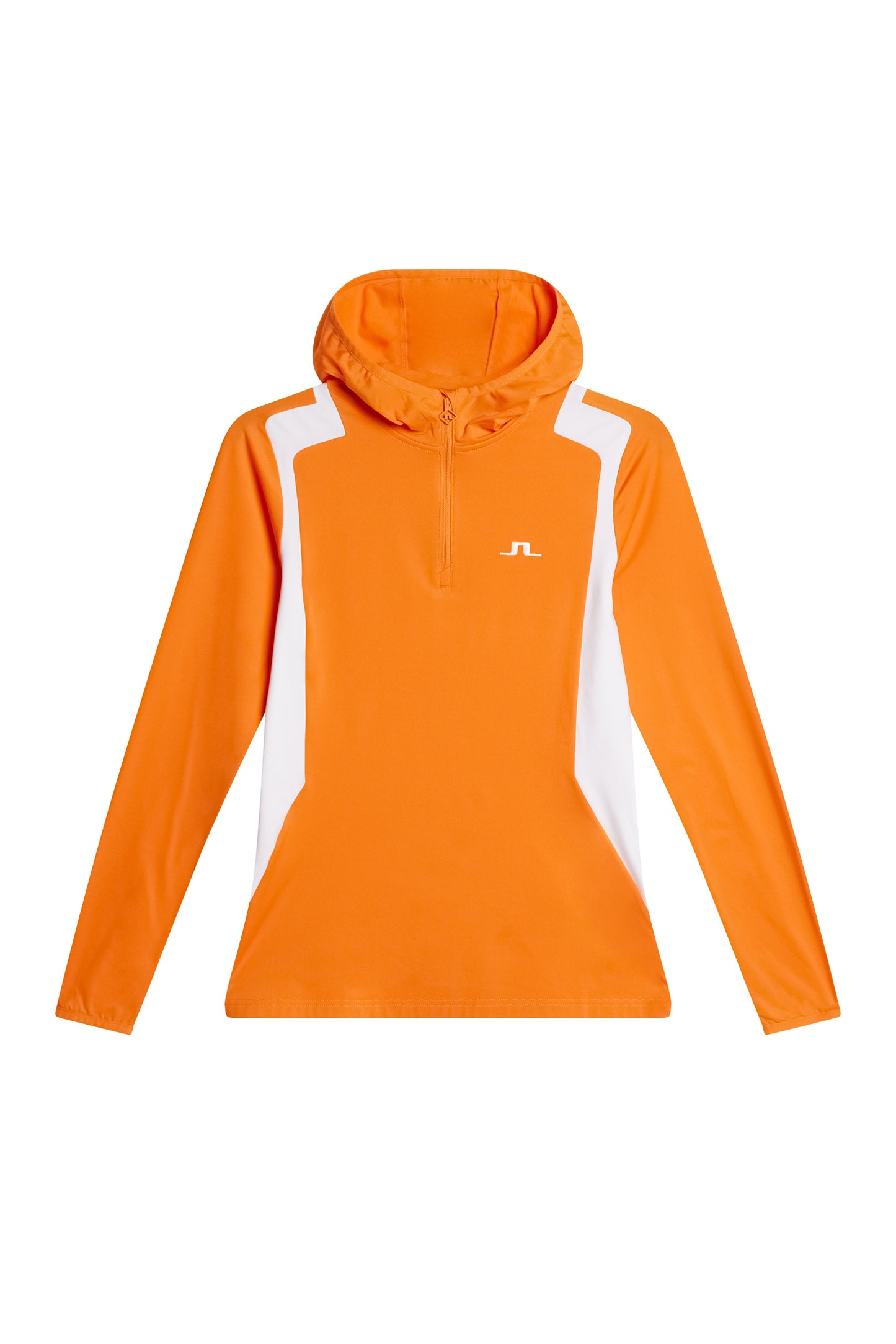 Mae Quarter Zip Hood / Persimmon Orange