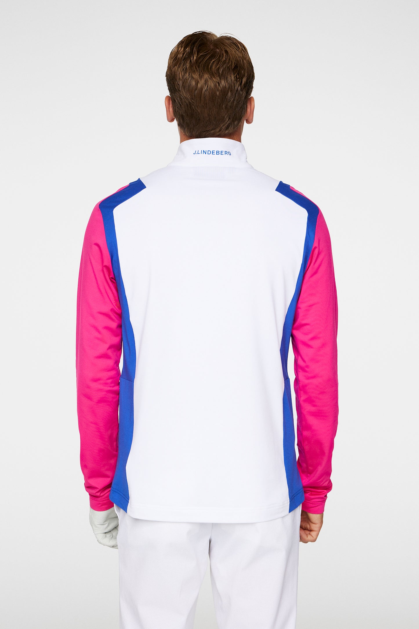 Lukas Quarter Zip Mid Layer / Pink Peacock