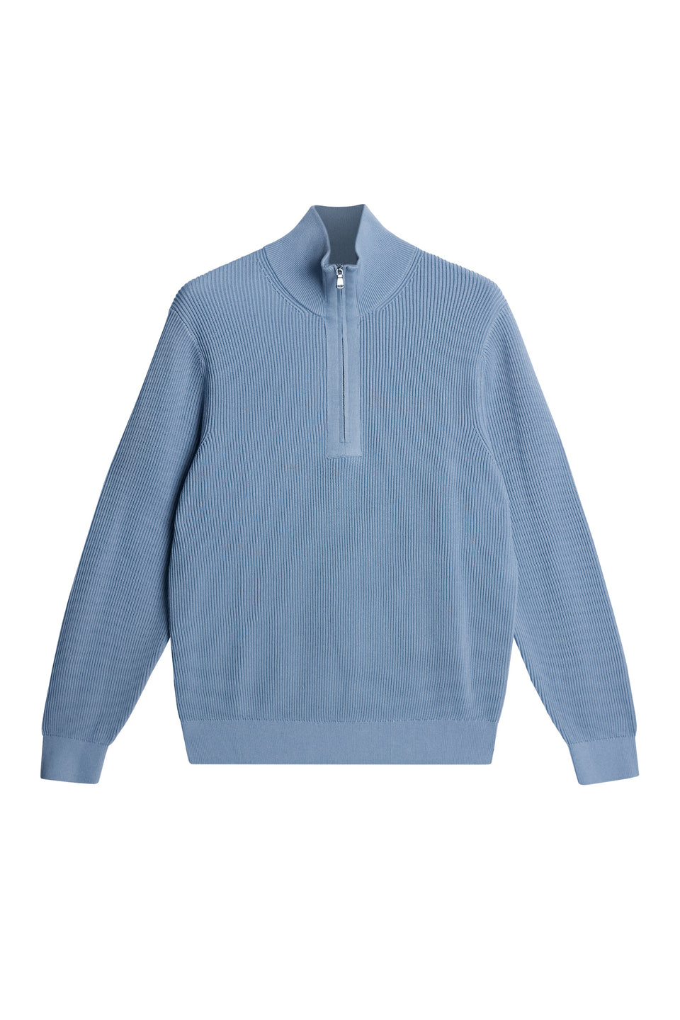 Alex Half Zip Knitted Sweater / Rain Washed