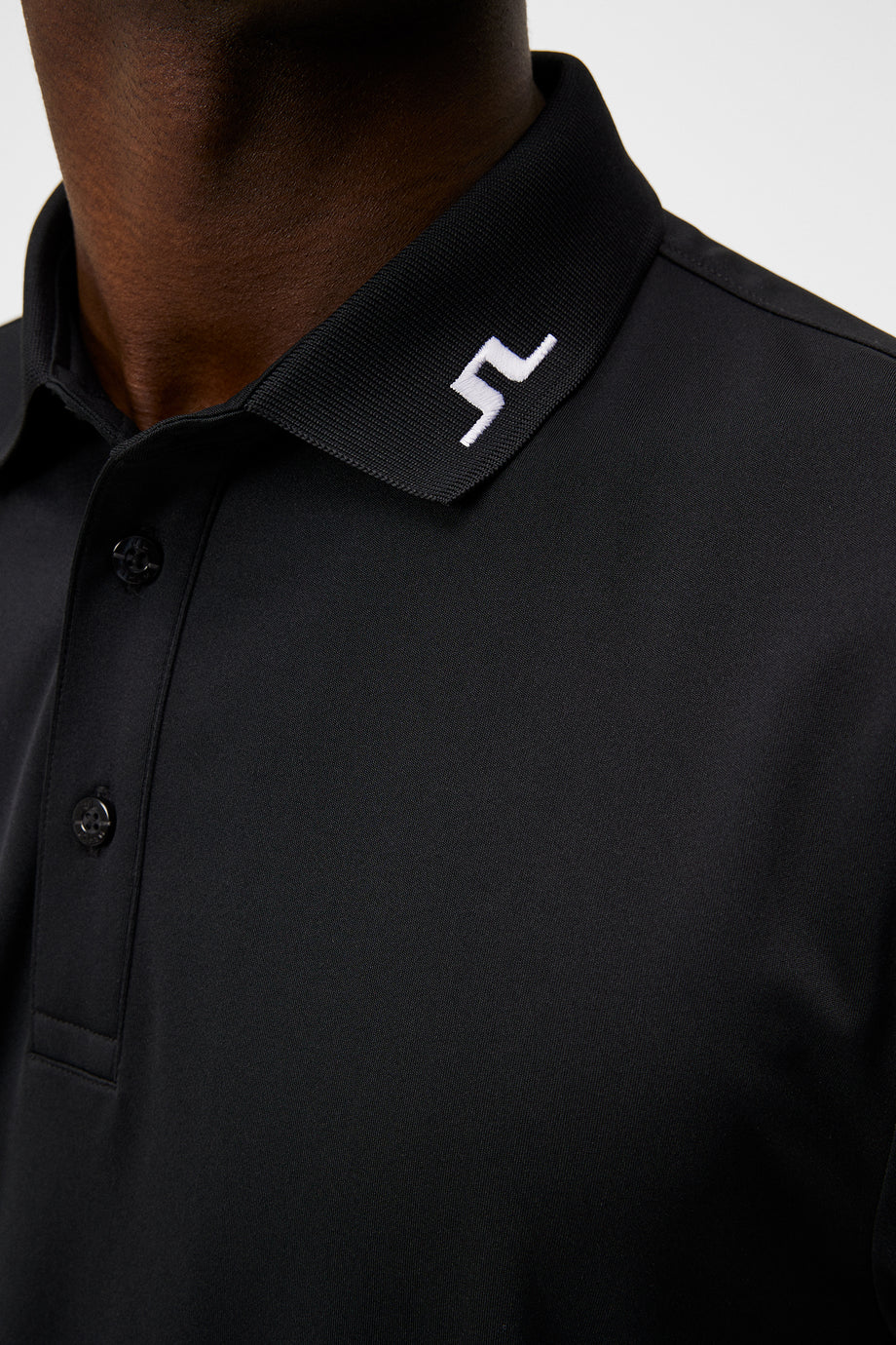 Heath Regular Fit Golf Polo / Black