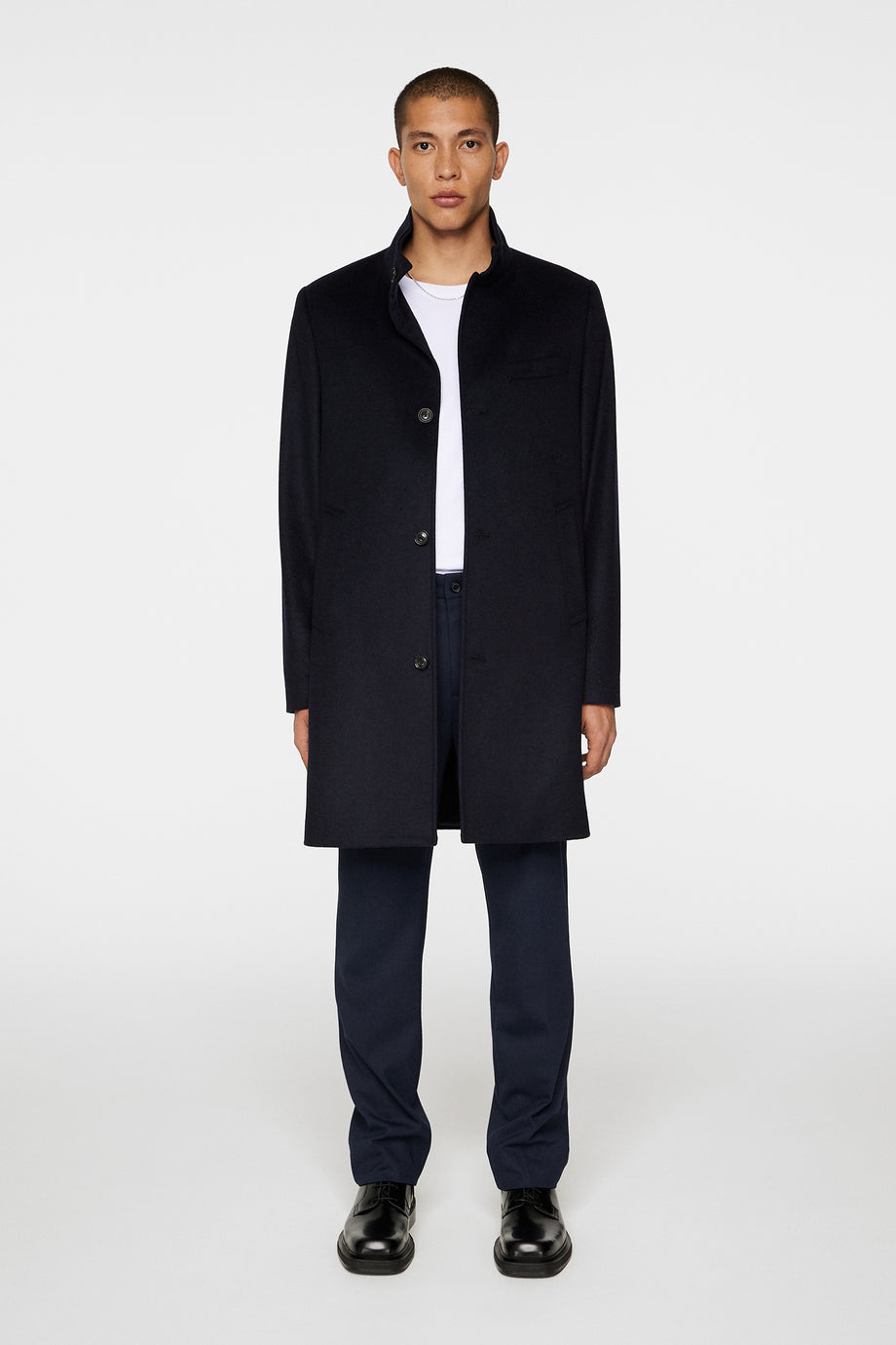 Jesse Melton Cashmere coat / JL Navy