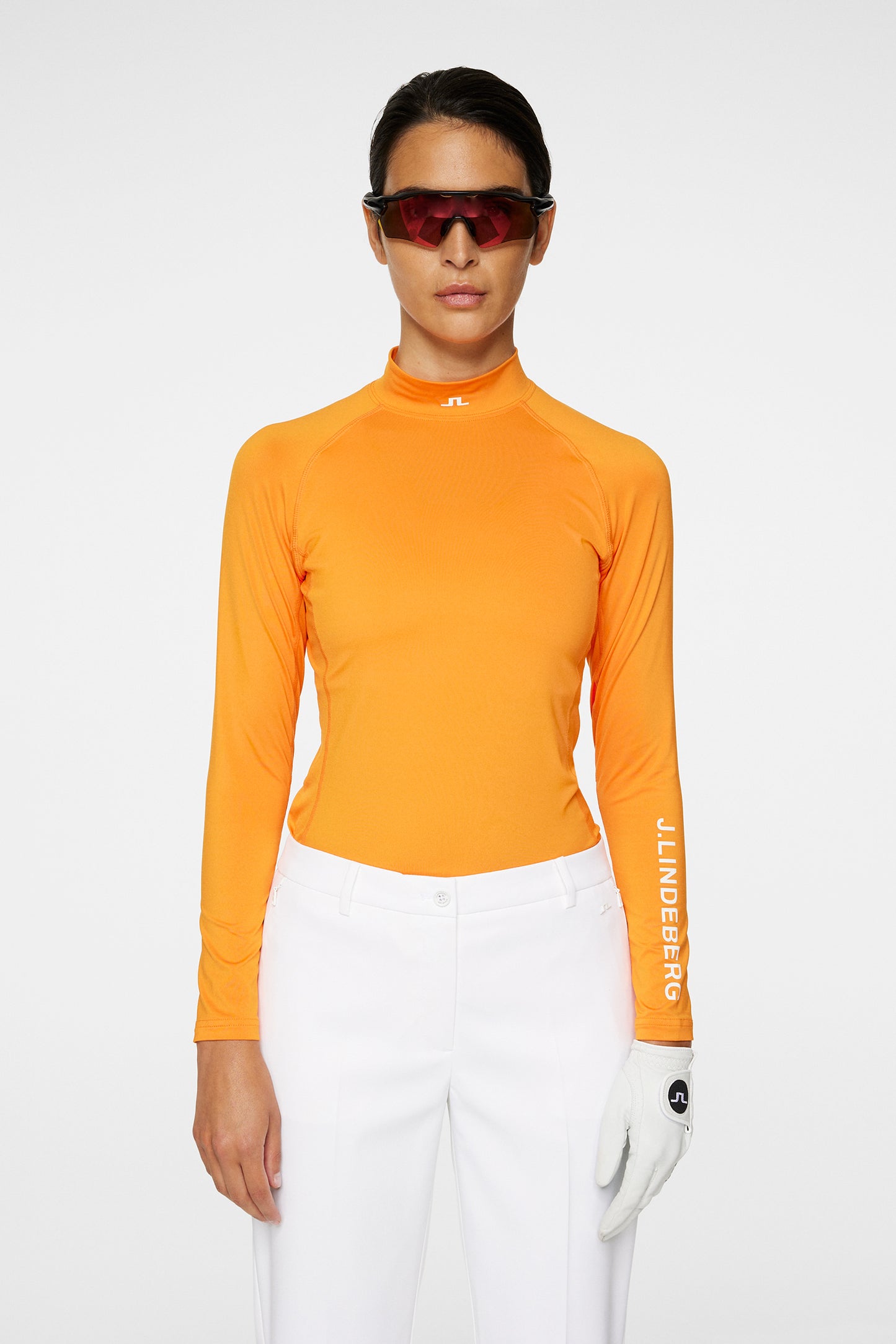 Asa Soft Compression Top / Persimmon Orange