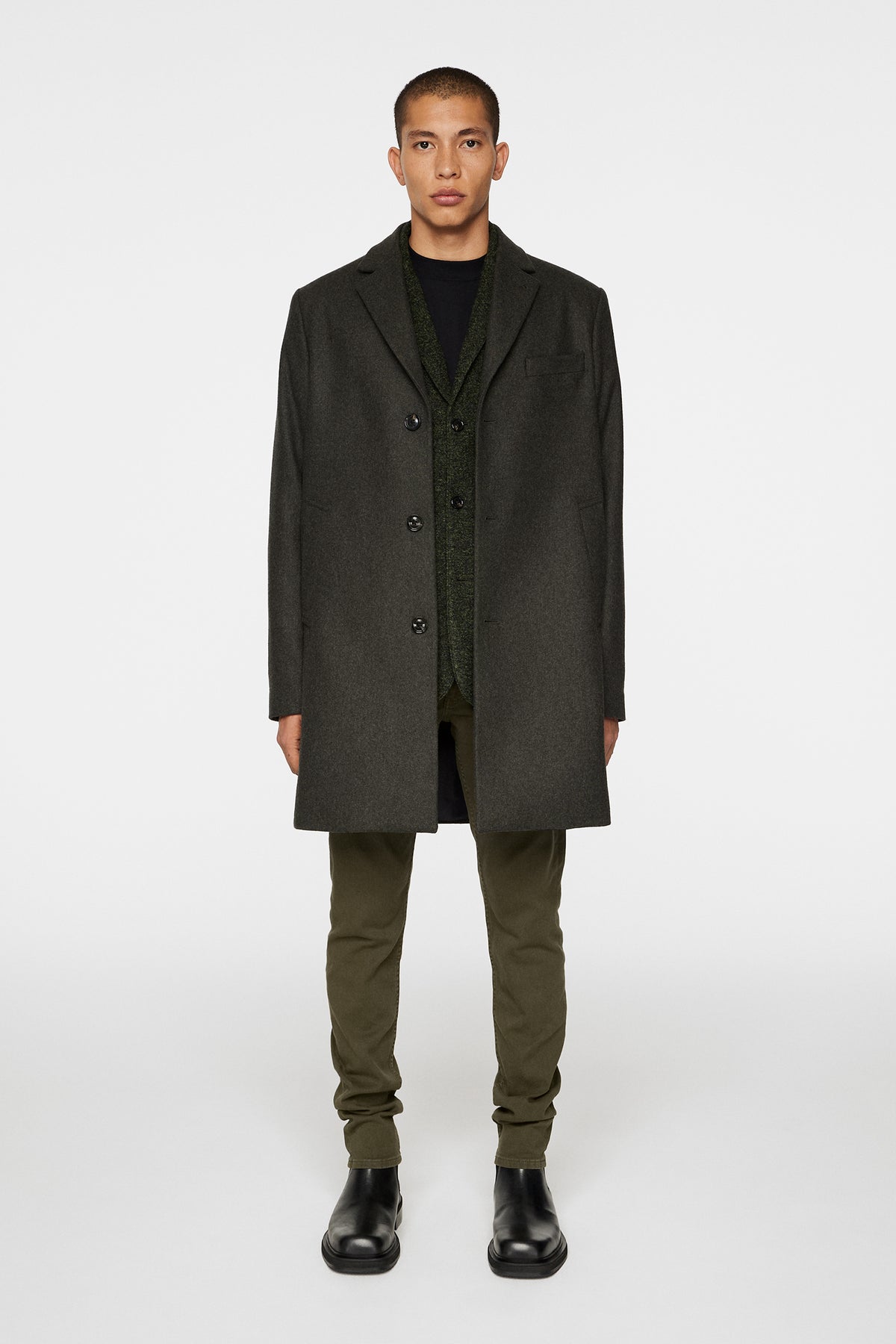 Artie Melton Coat / Forest Green