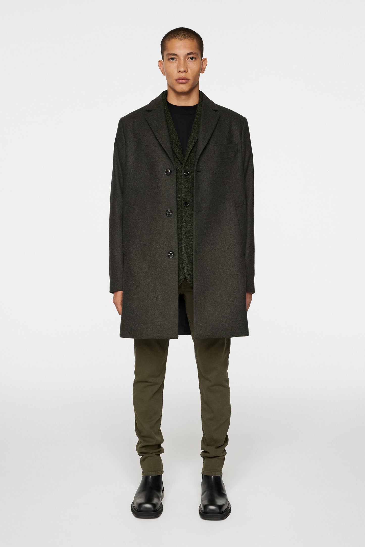 Artie Melton Coat / Forest Green