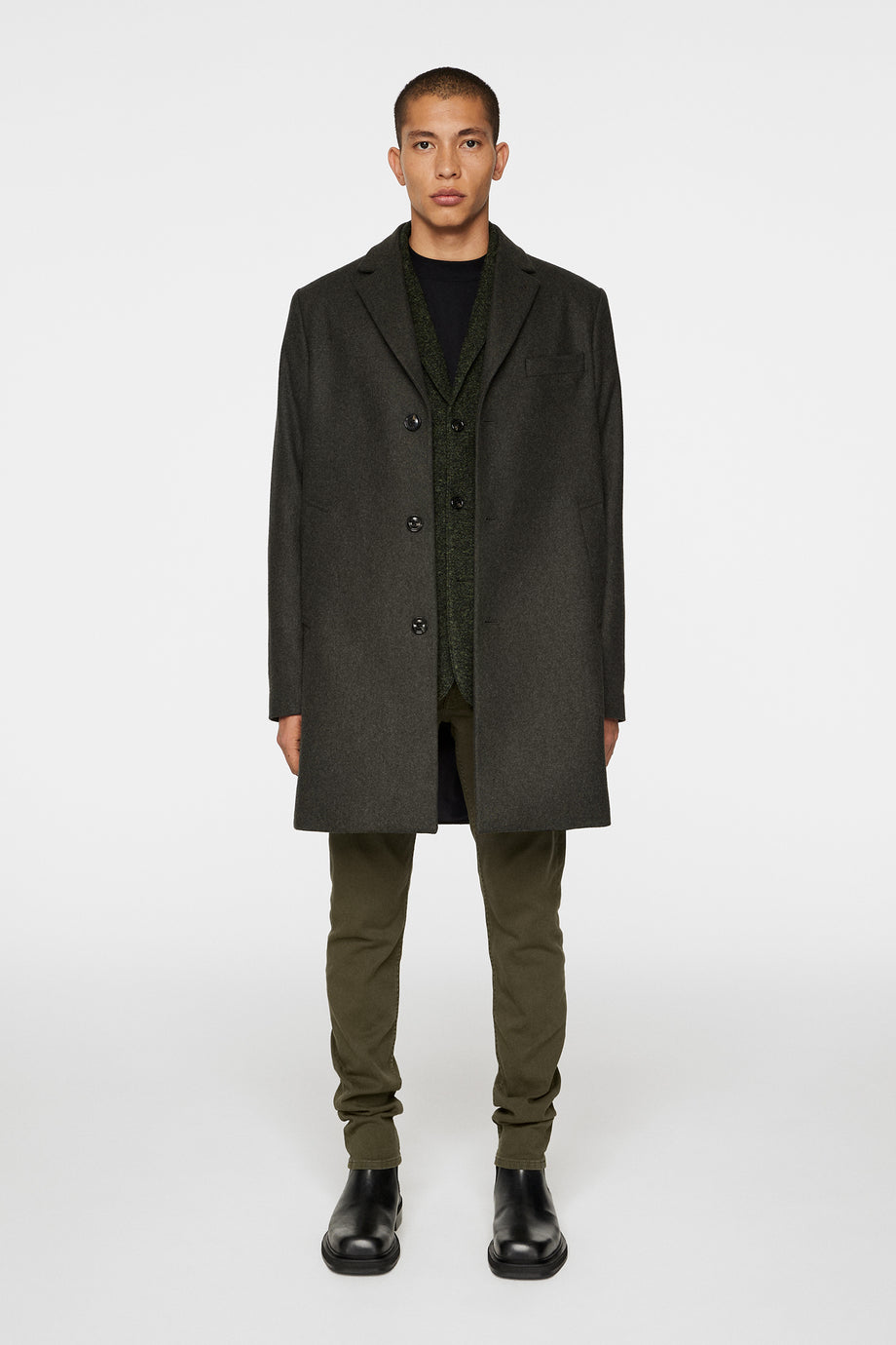 Artie Melton Coat / Forest Green