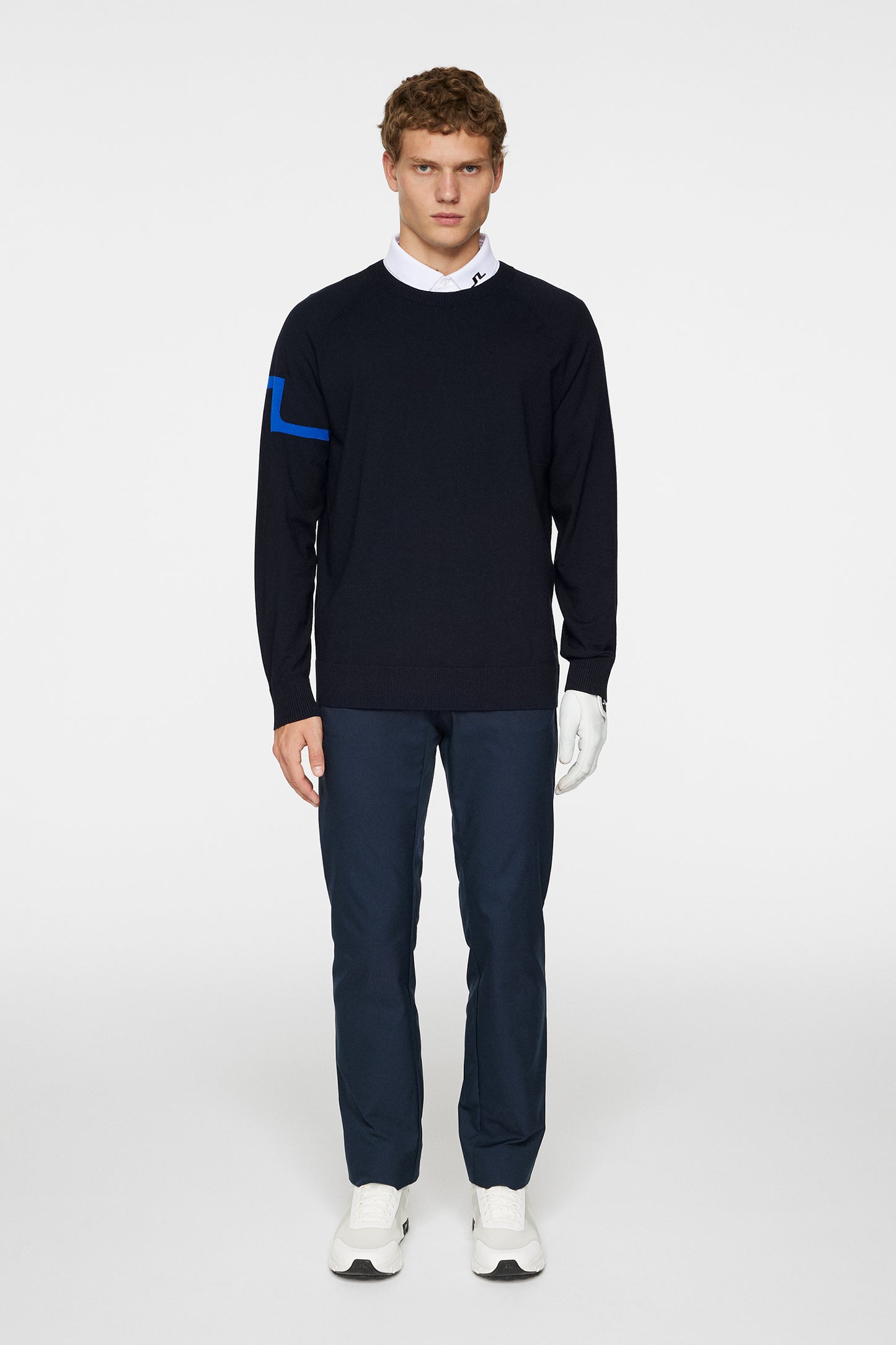 Gusten Knitted Sweater / JL Navy