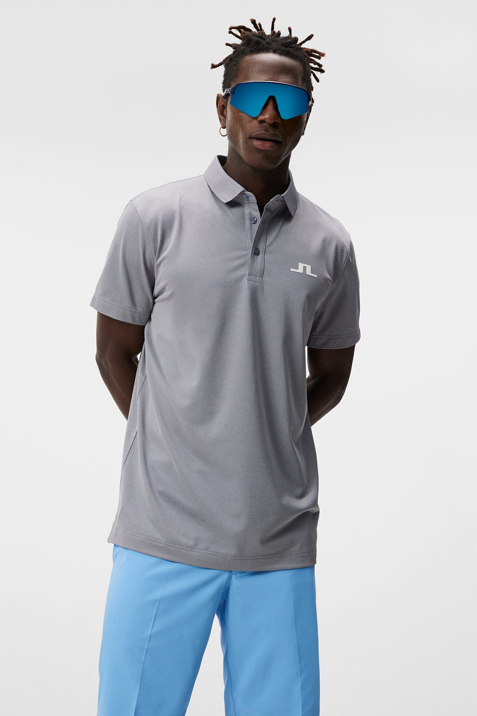 Bridge Regular Fit Polo / Grey Melange