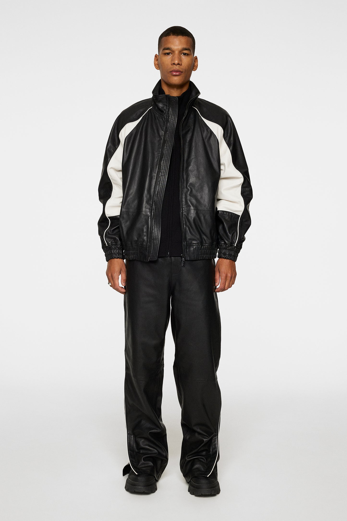 Santo Leather Track Pants / Black – J.Lindeberg