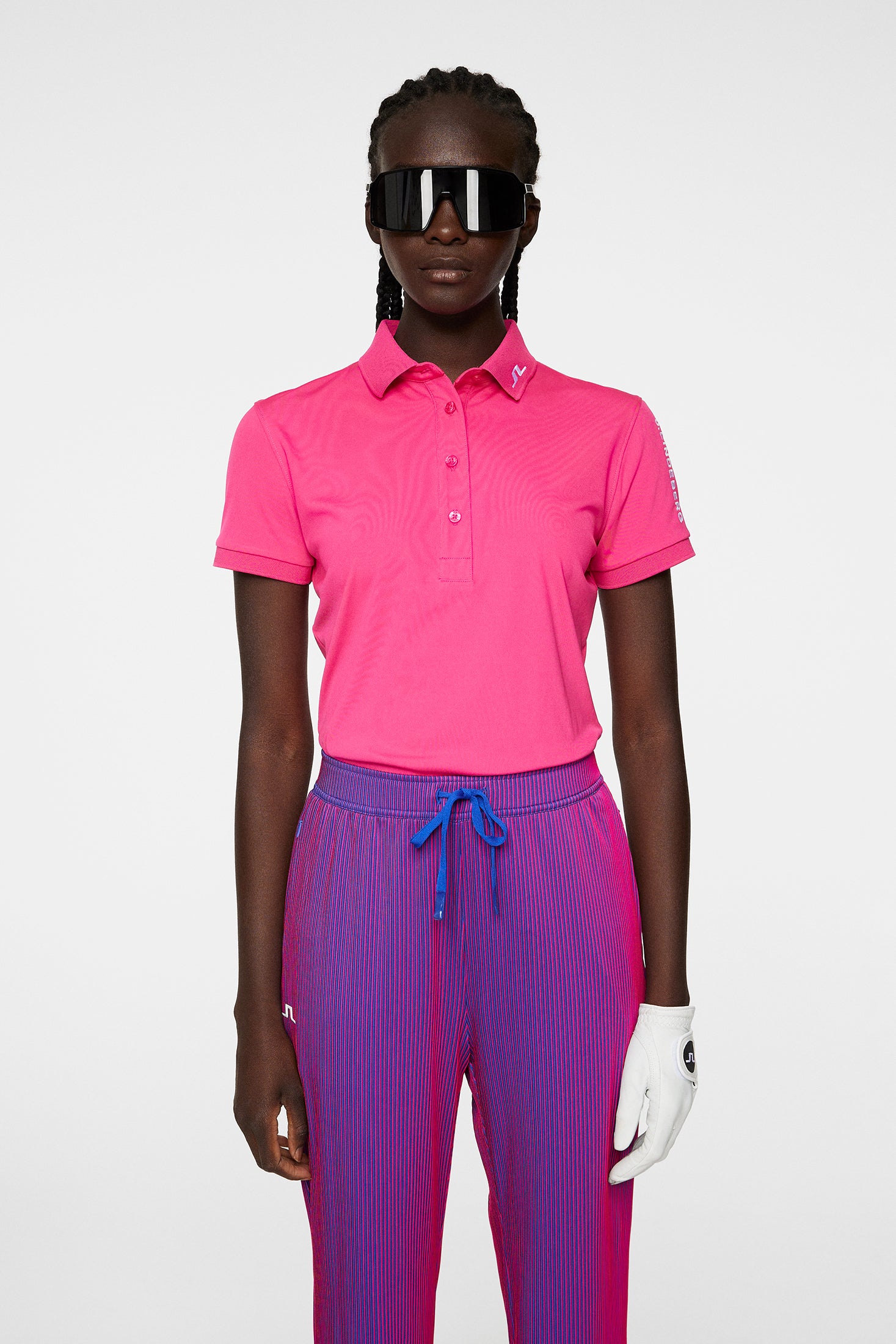 Pink polo pants best sale