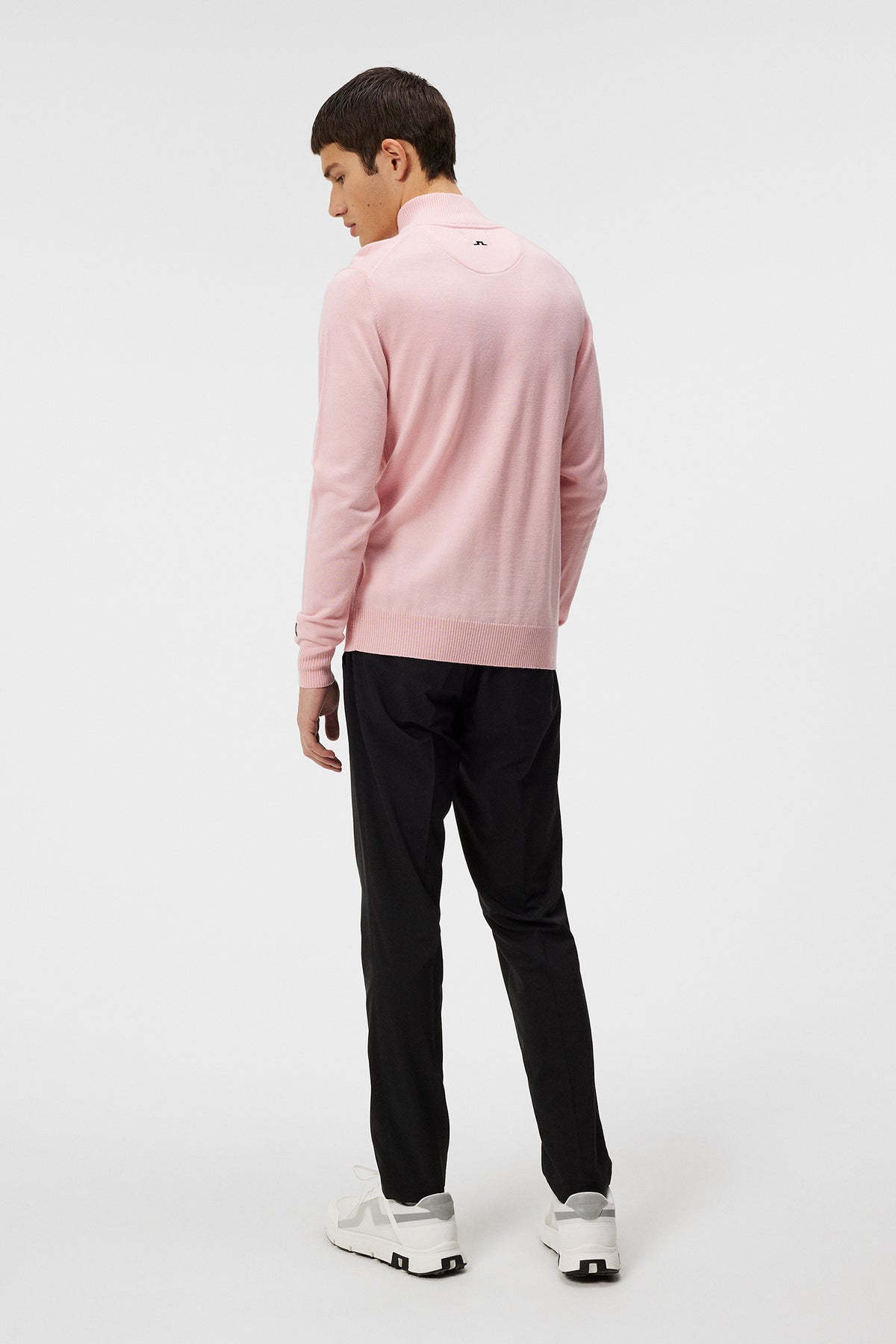 Kian Zipped Sweater / Powder Pink – J.Lindeberg
