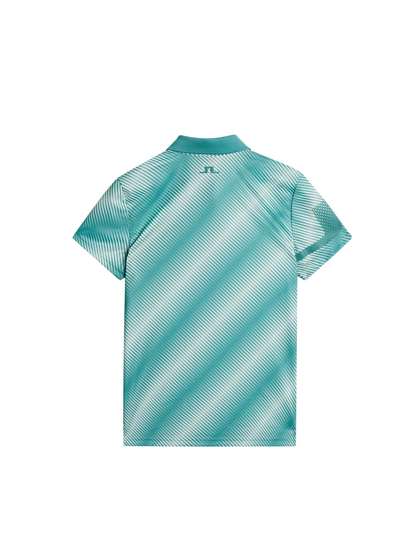 Heidi Print Polo / Comb Teal M