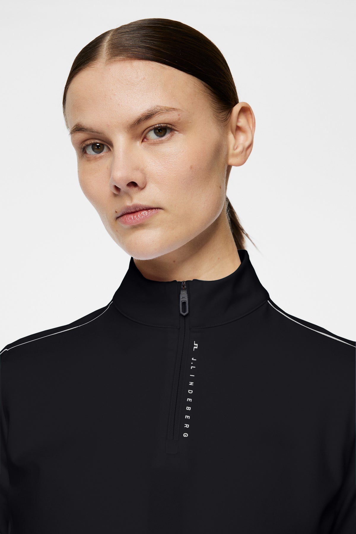 Adiola Quarter Zip Mid Layer / Black