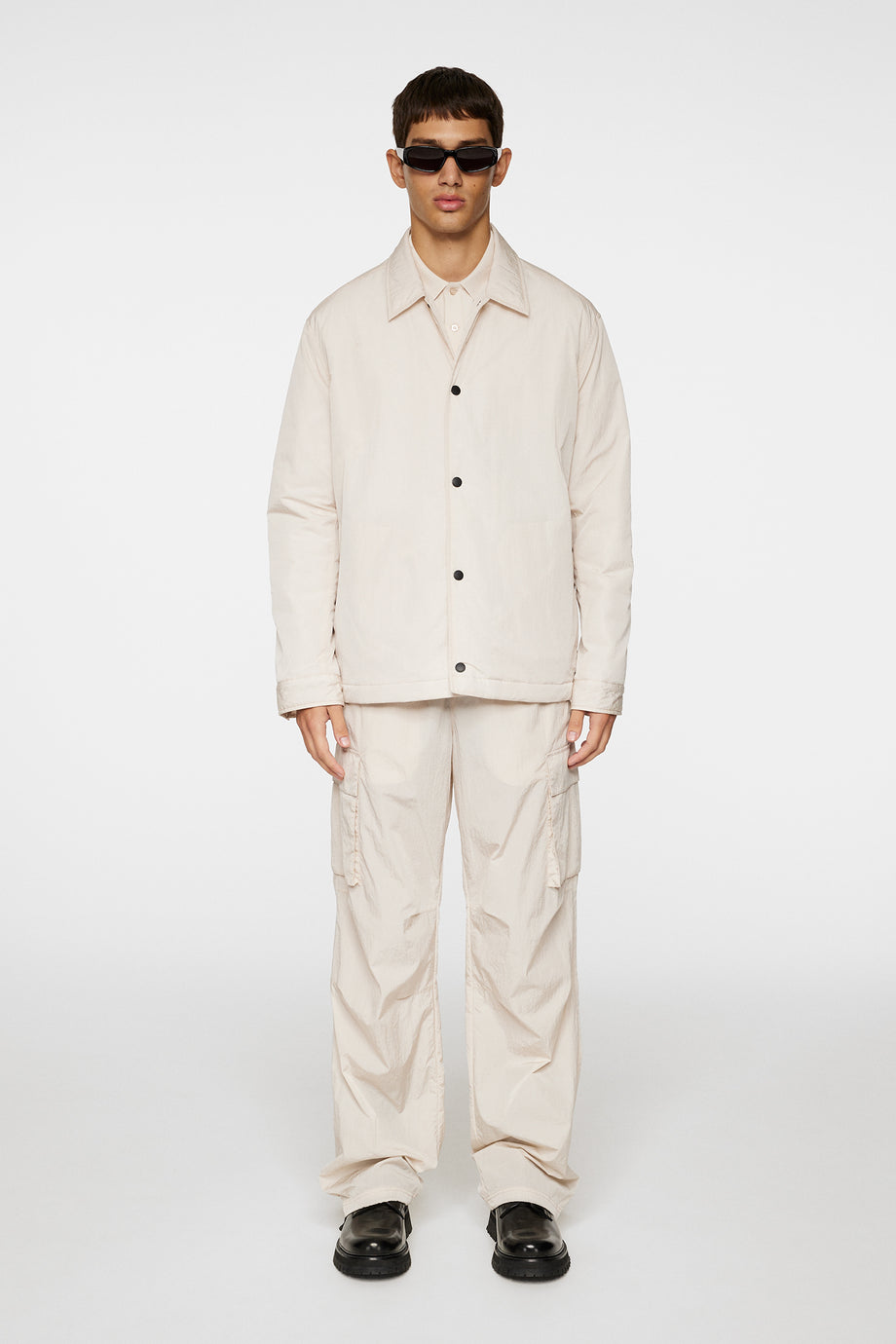 Tibor Tech Overshirt / Moonbeam