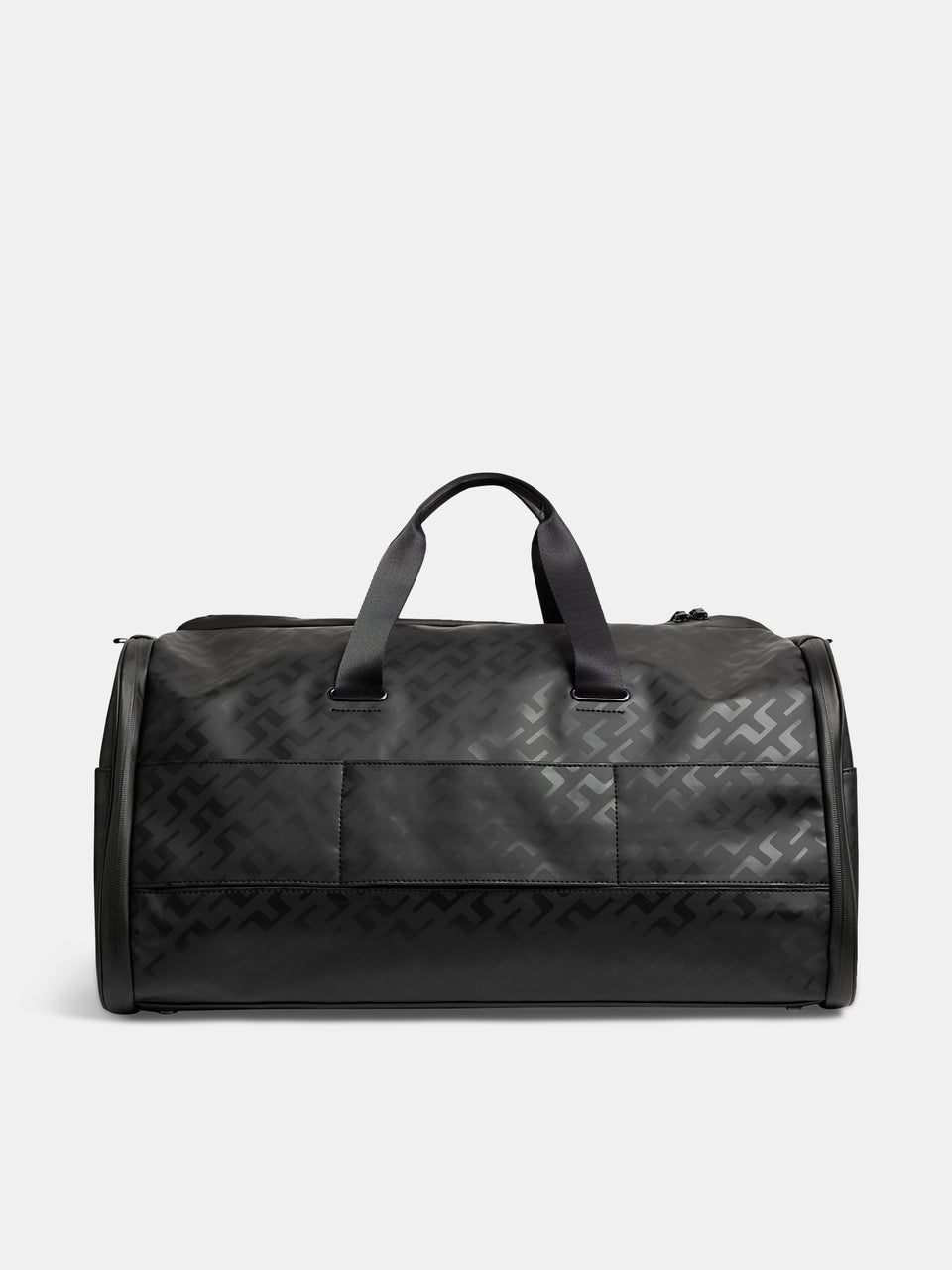 Garment Print Duffel Bag / Black