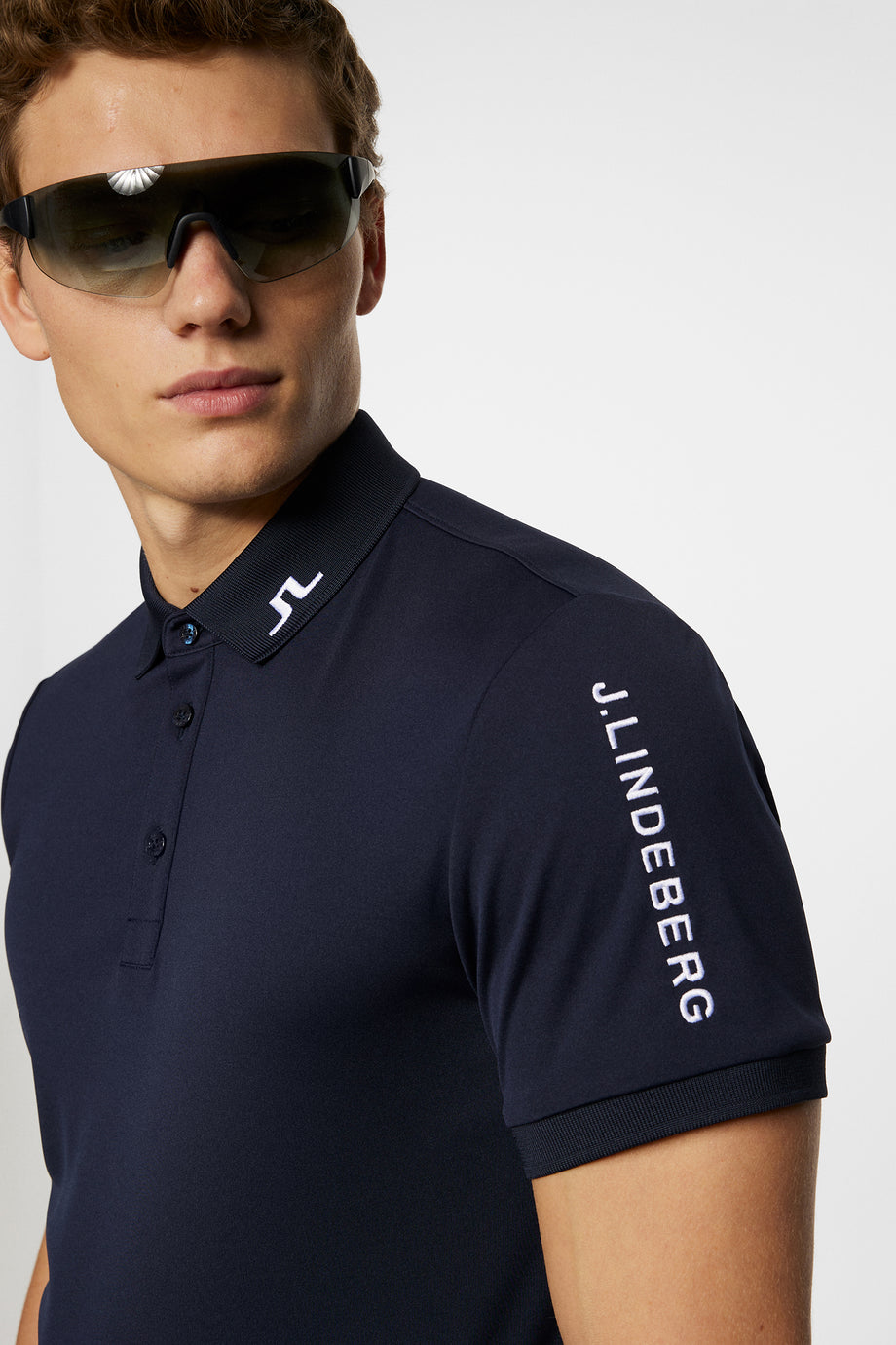 Tour Tech Slim Fit Polo / JL Navy