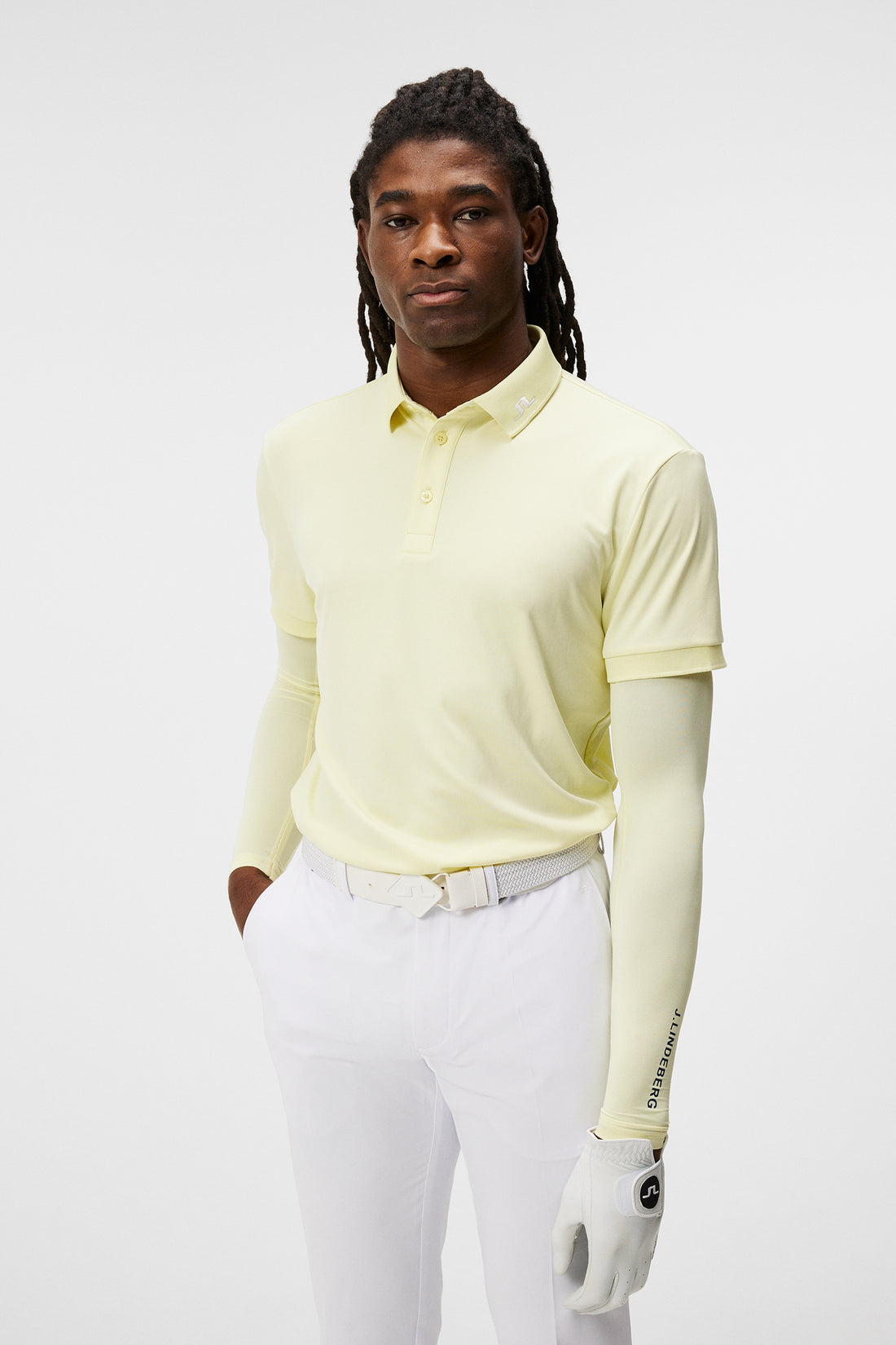 KV Regular Fit Polo / Wax Yellow – J.Lindeberg