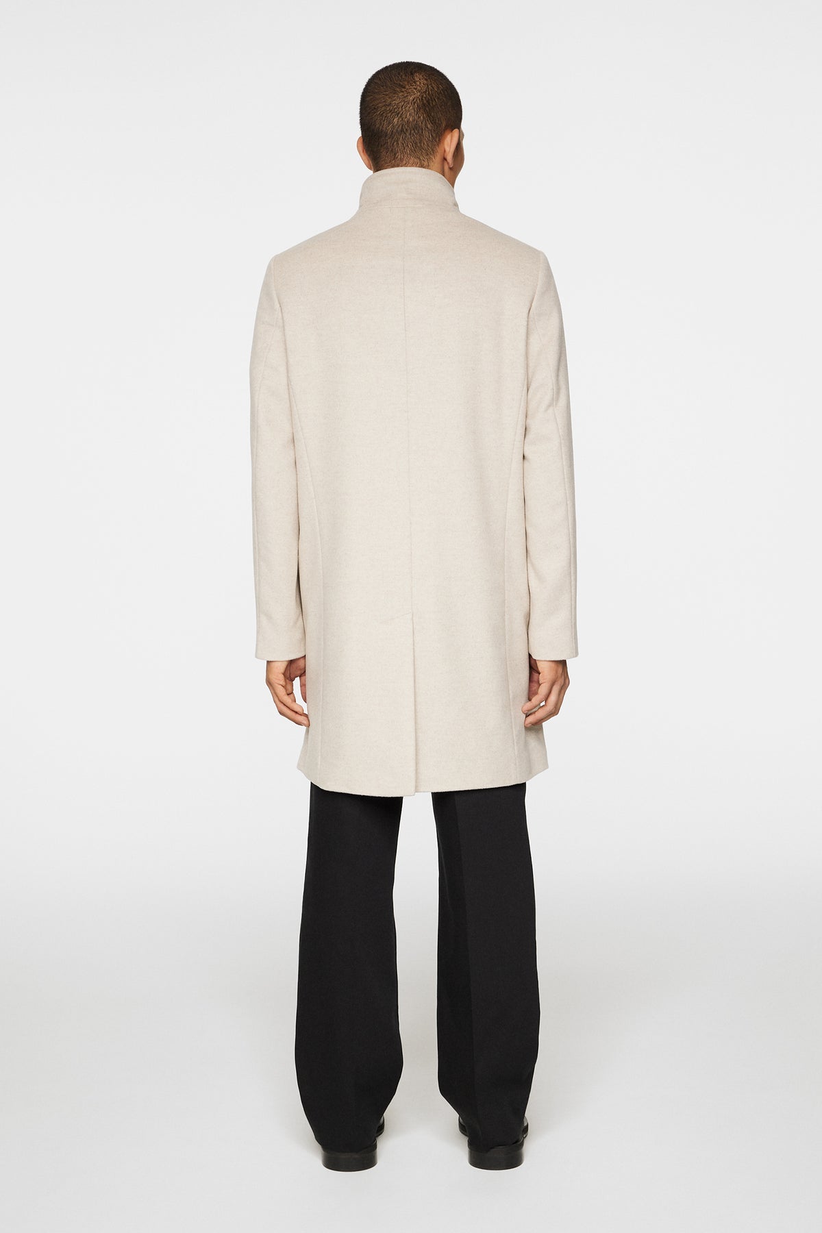 Jesse Melton Cashmere coat / Moonbeam