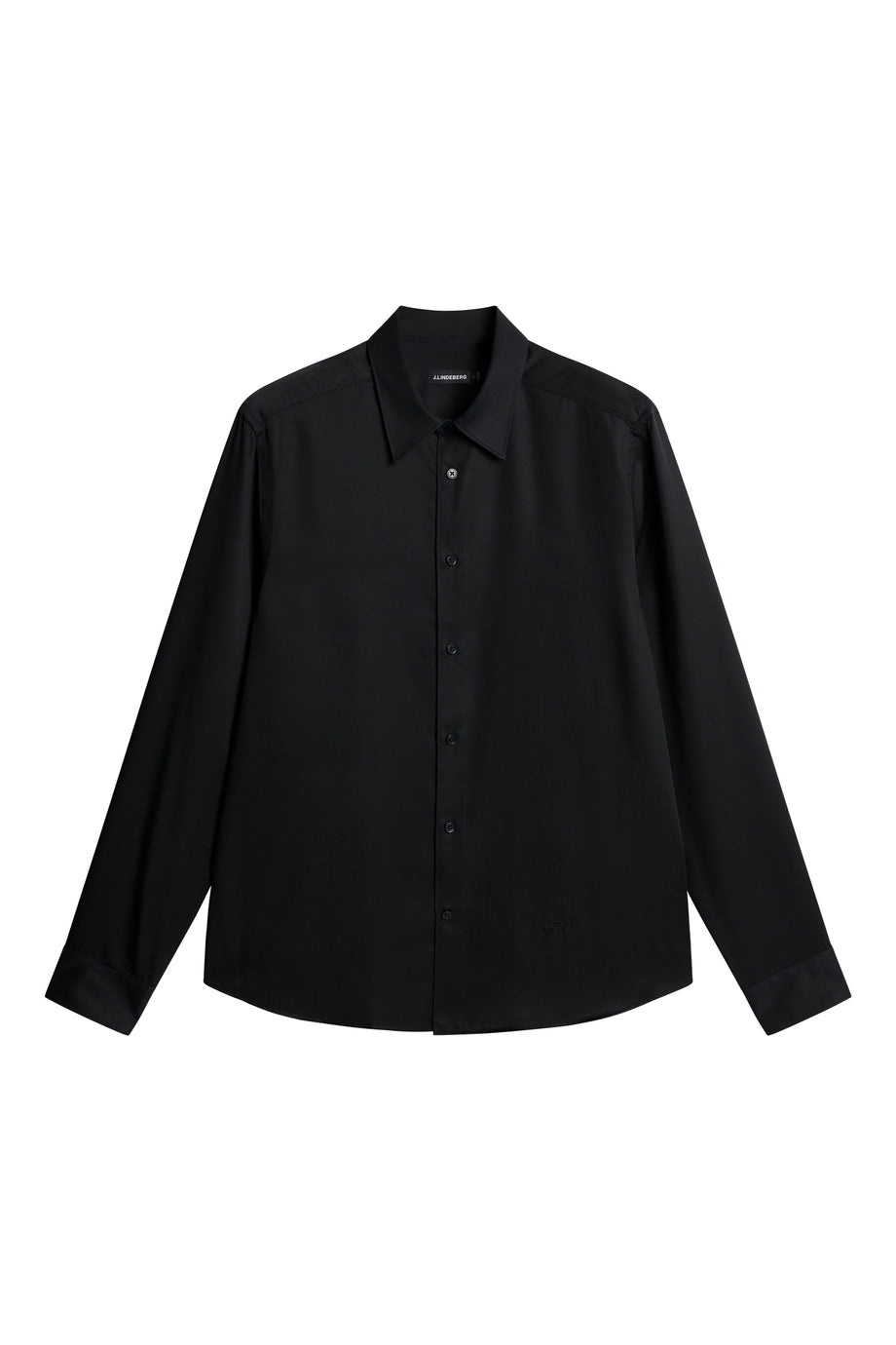 Slim LS Comfort Tencel Shirt / Black