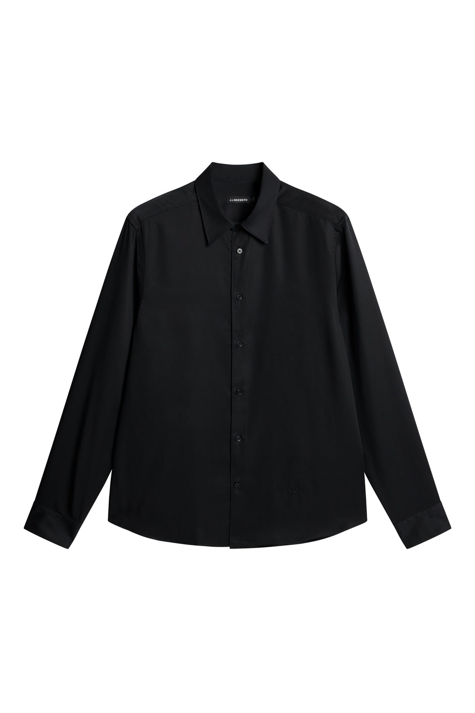 Slim LS Comfort Tencel Shirt / Black