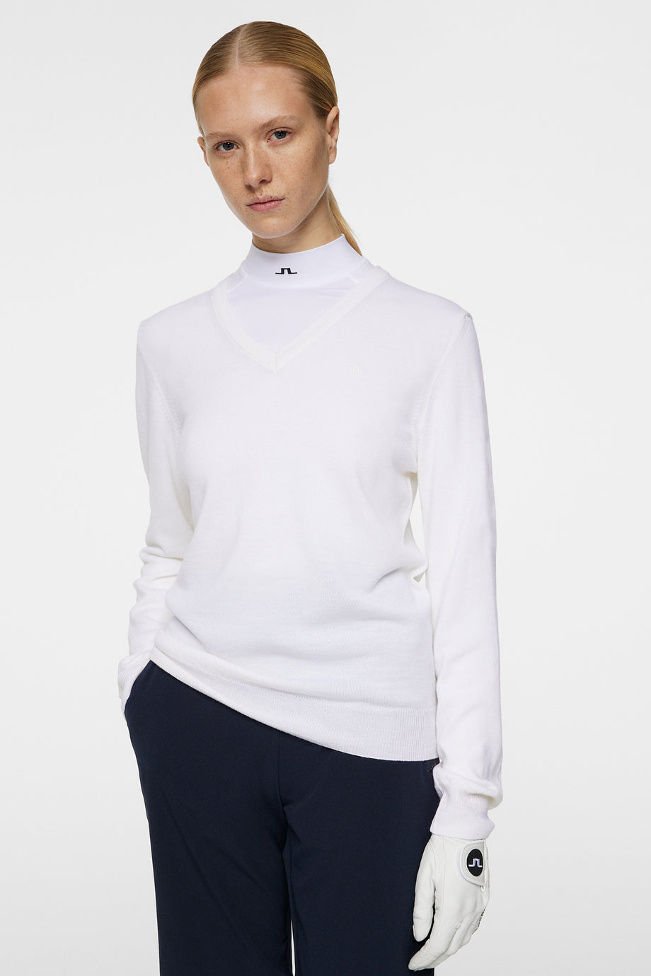 Amaya Knitted Sweater / White