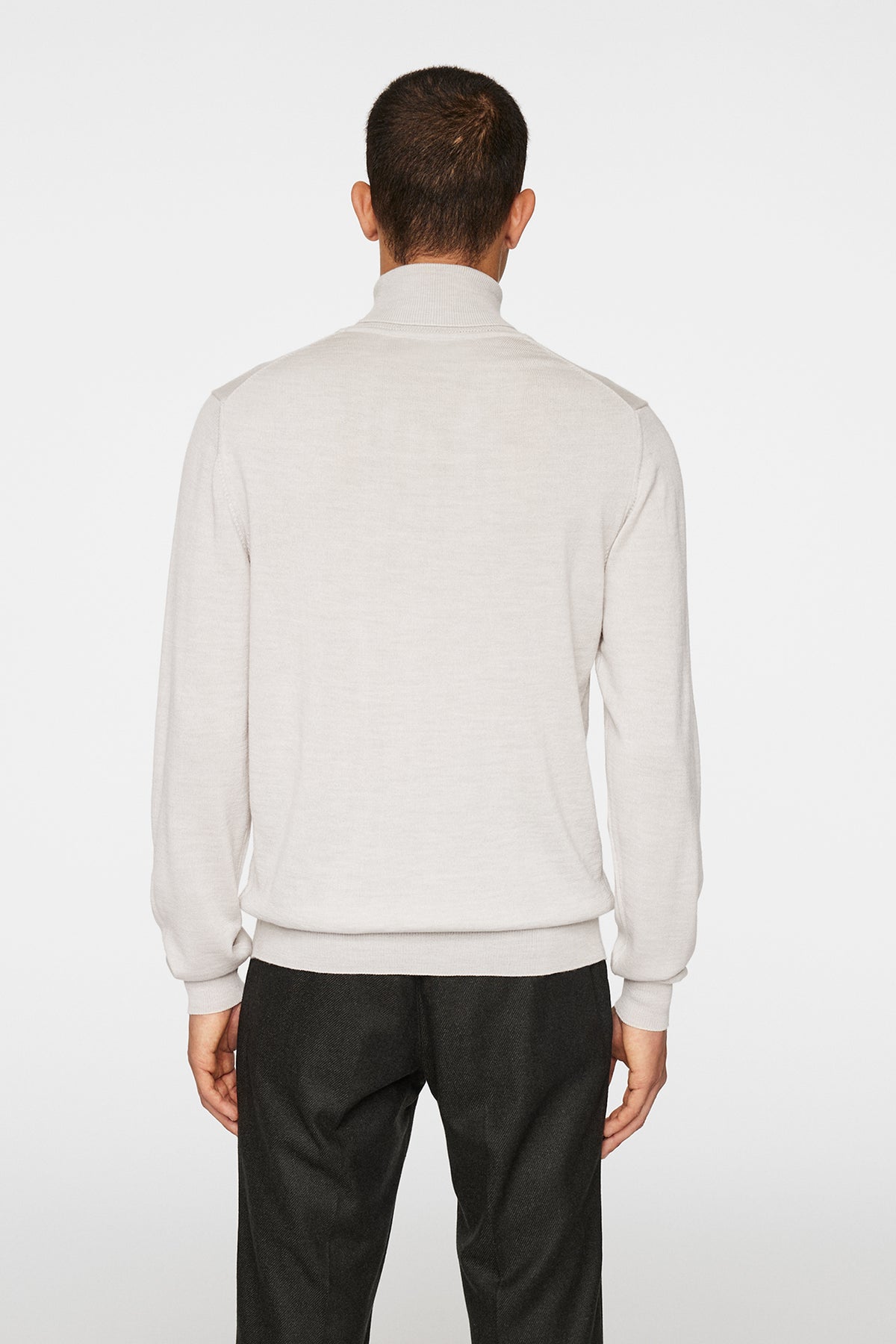 Kaden Merino Turtleneck / Moonbeam Melange