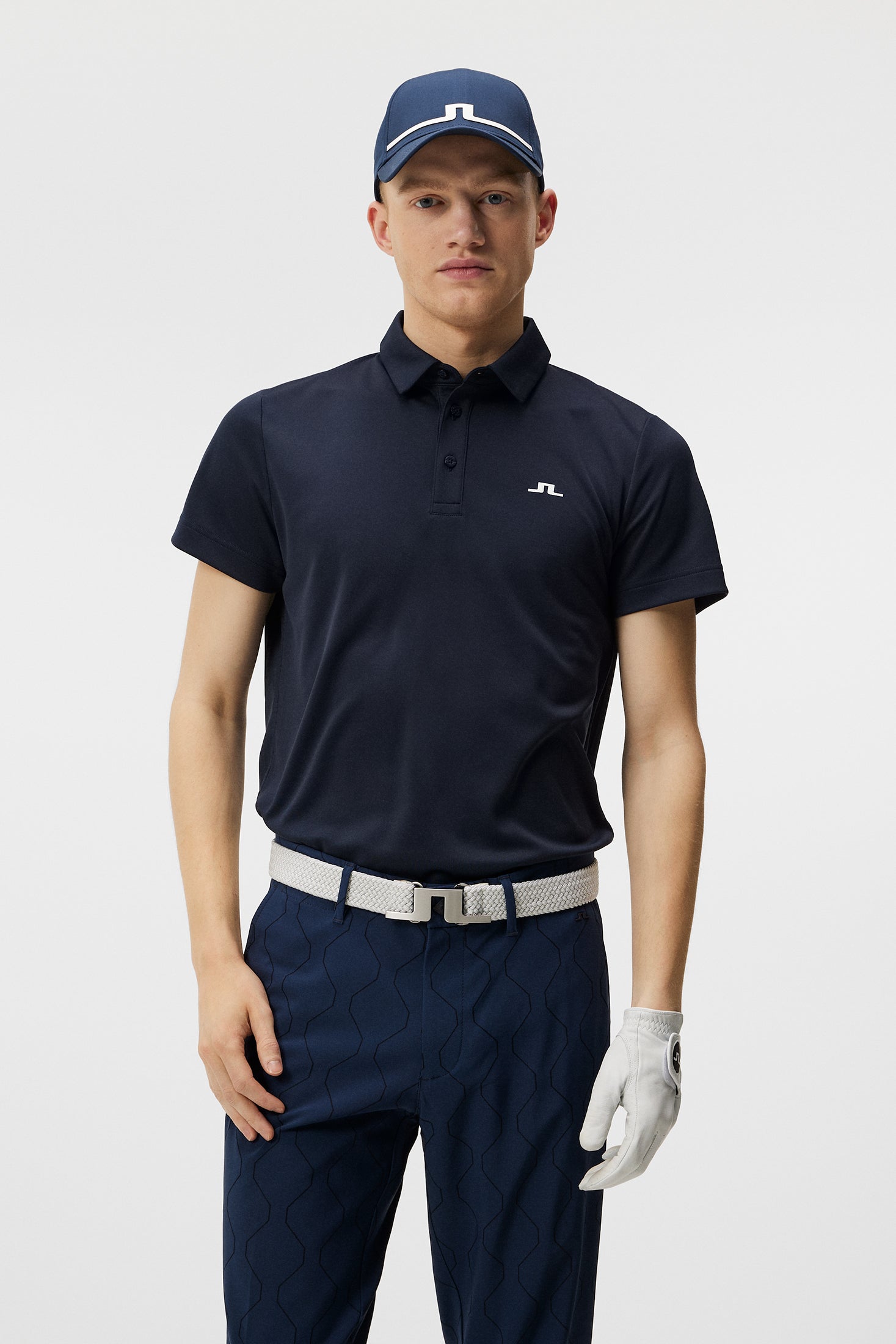 Peat Regular Fit Polo / JL Navy – J.Lindeberg