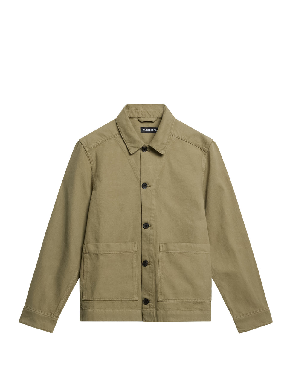 Lando Org twill Overshirt / Aloe