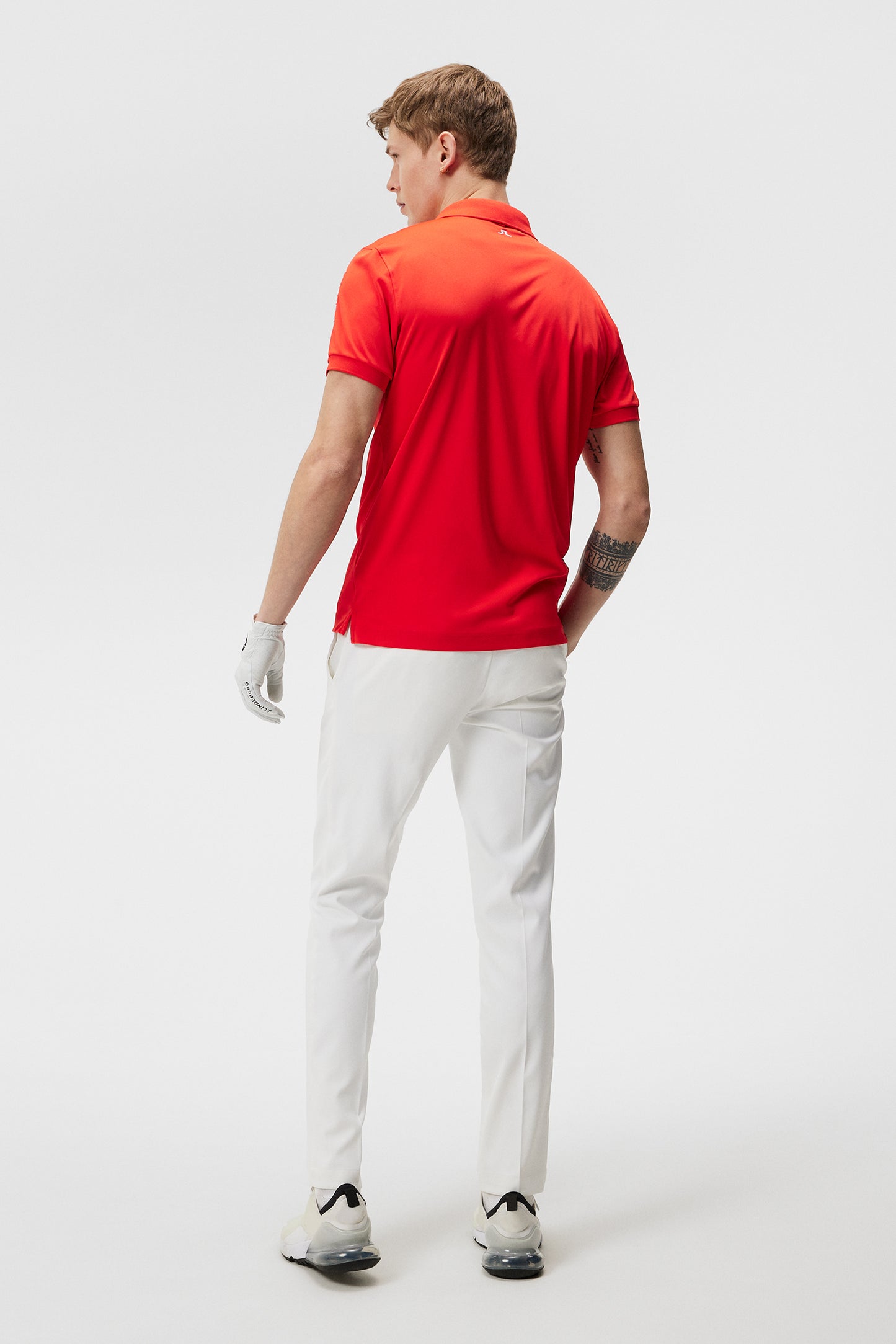 Tour Tech Reg Fit Polo / Fiery Red