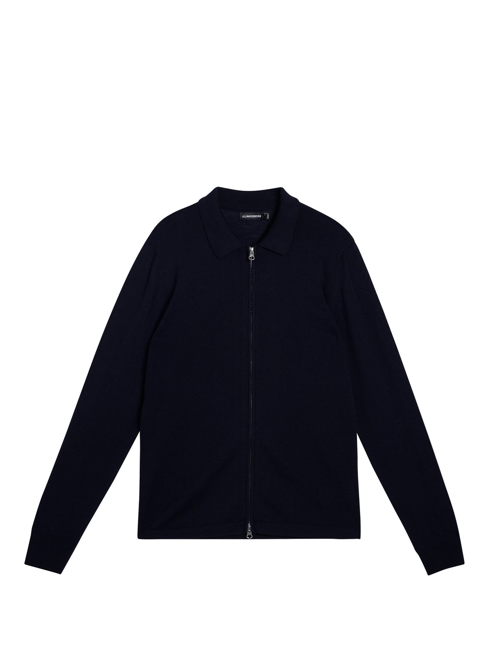 Nyle Merino Zip Cardigan / JL Navy