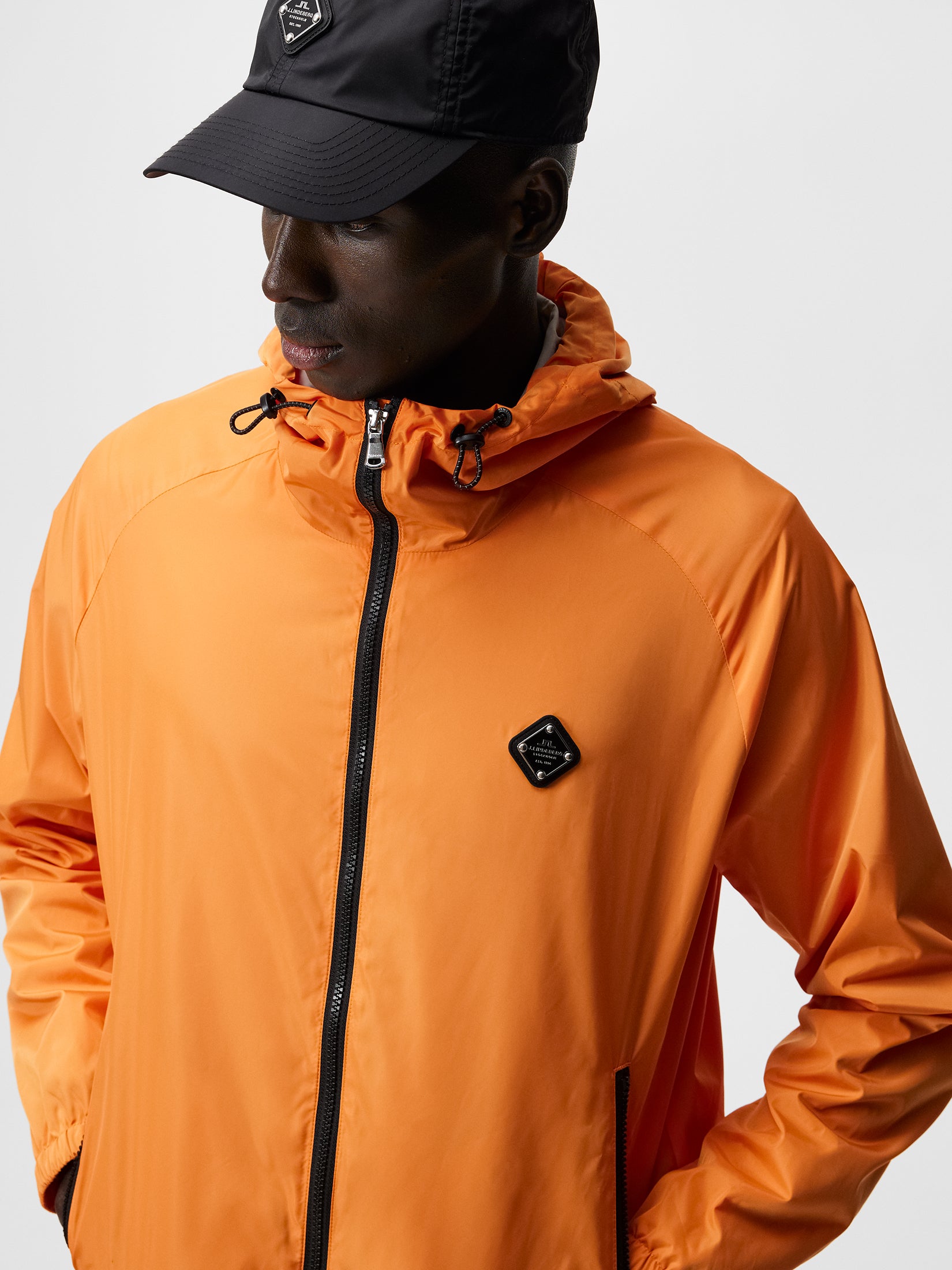 Trace solid Jacket / Russet Orange – J.Lindeberg