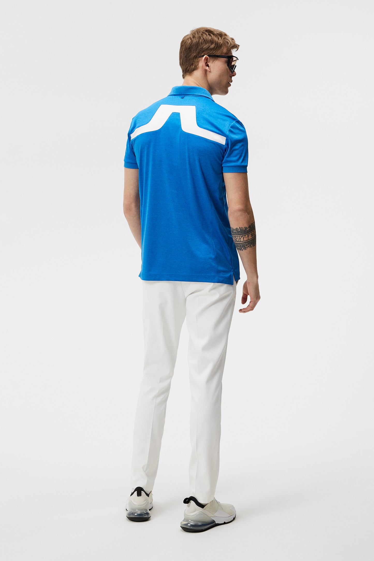 KV Regular Fit Polo / Lapis Blue Melange