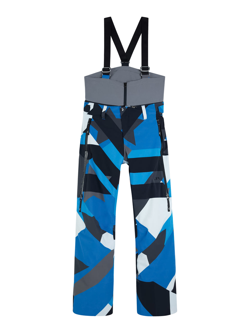 OMNIA PANTS Print / Blue Flag Patchwork