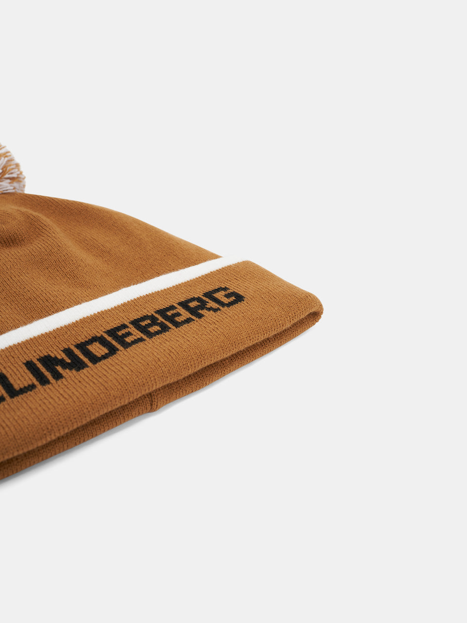 Stripe Beanie / Tiger Brown