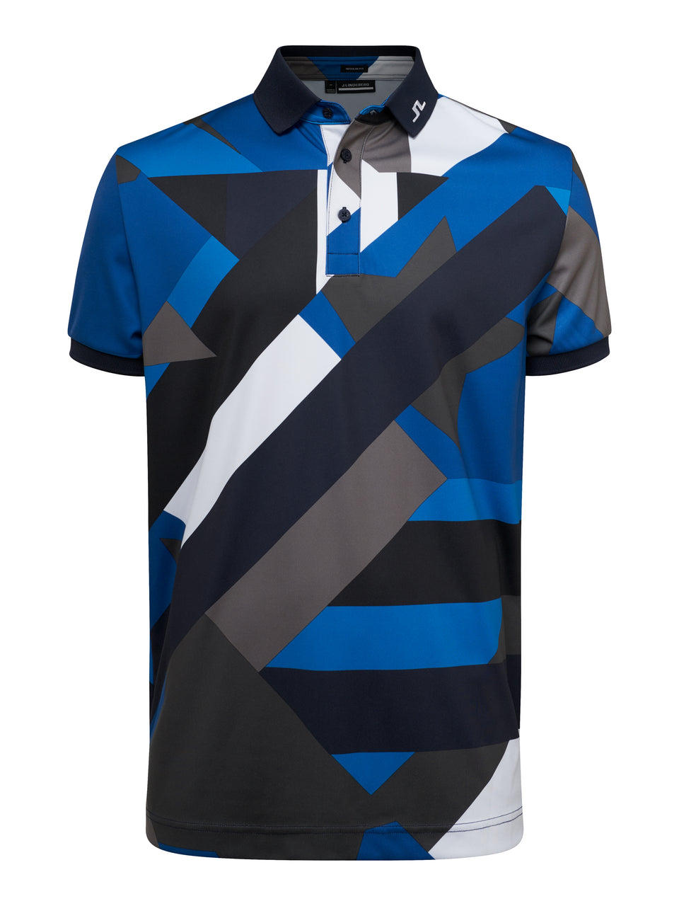 KV Regular Fit Print / Blue Flag Patchwork