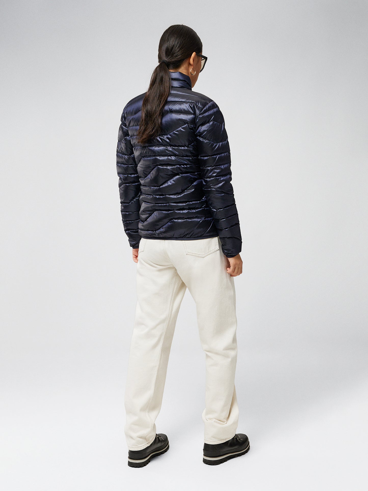 W Cliff Light Down Jacket / JL Navy