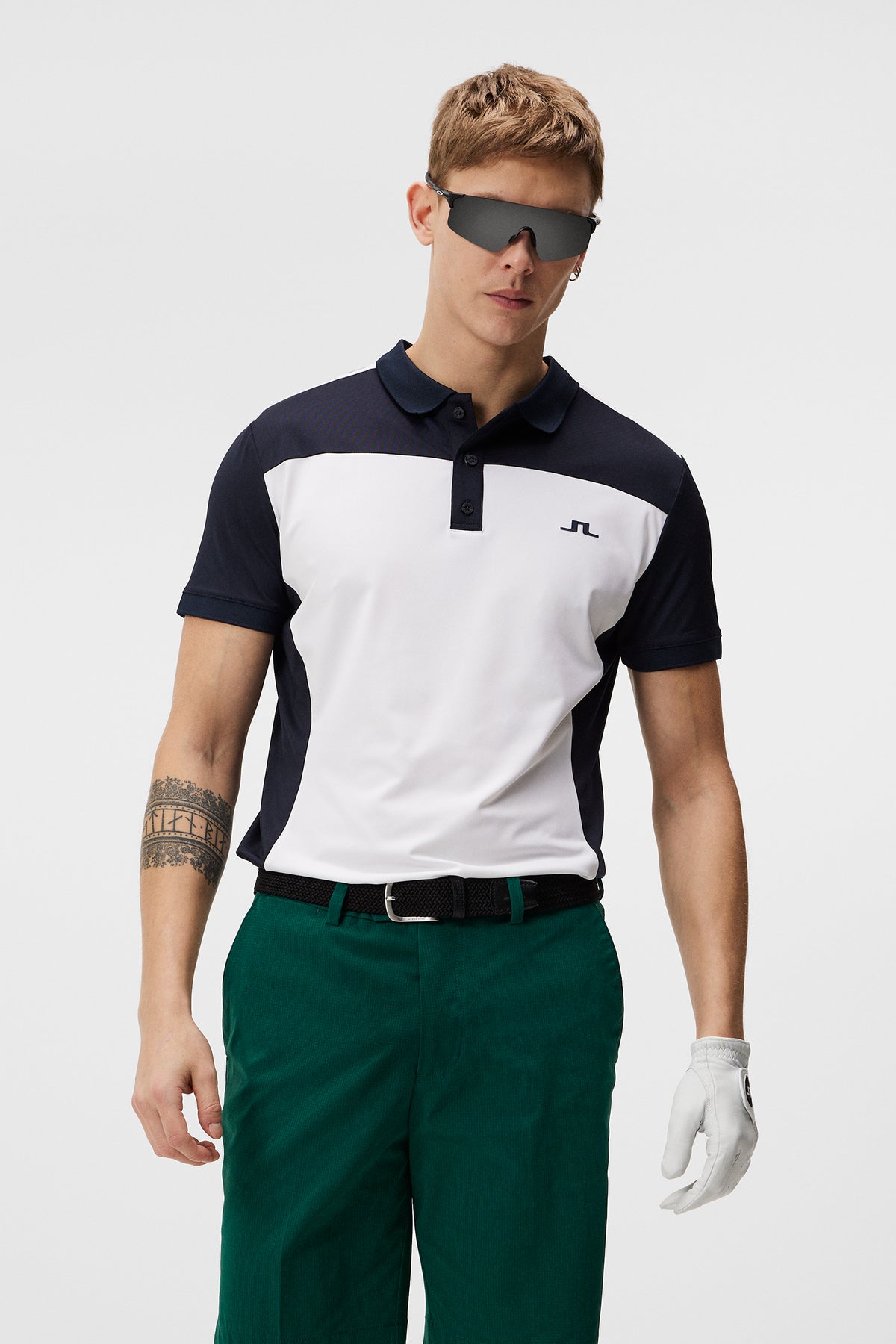 Roy Slim Fit Polo / JL Navy