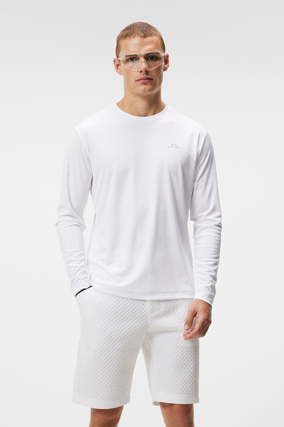 Ade T-shirt LS / White