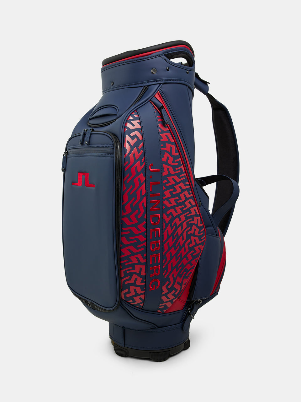 Staff Bag Print / Bridge Swirl Red