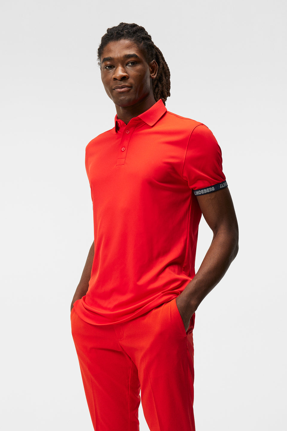 Guy Regular Polo / Fiery Red