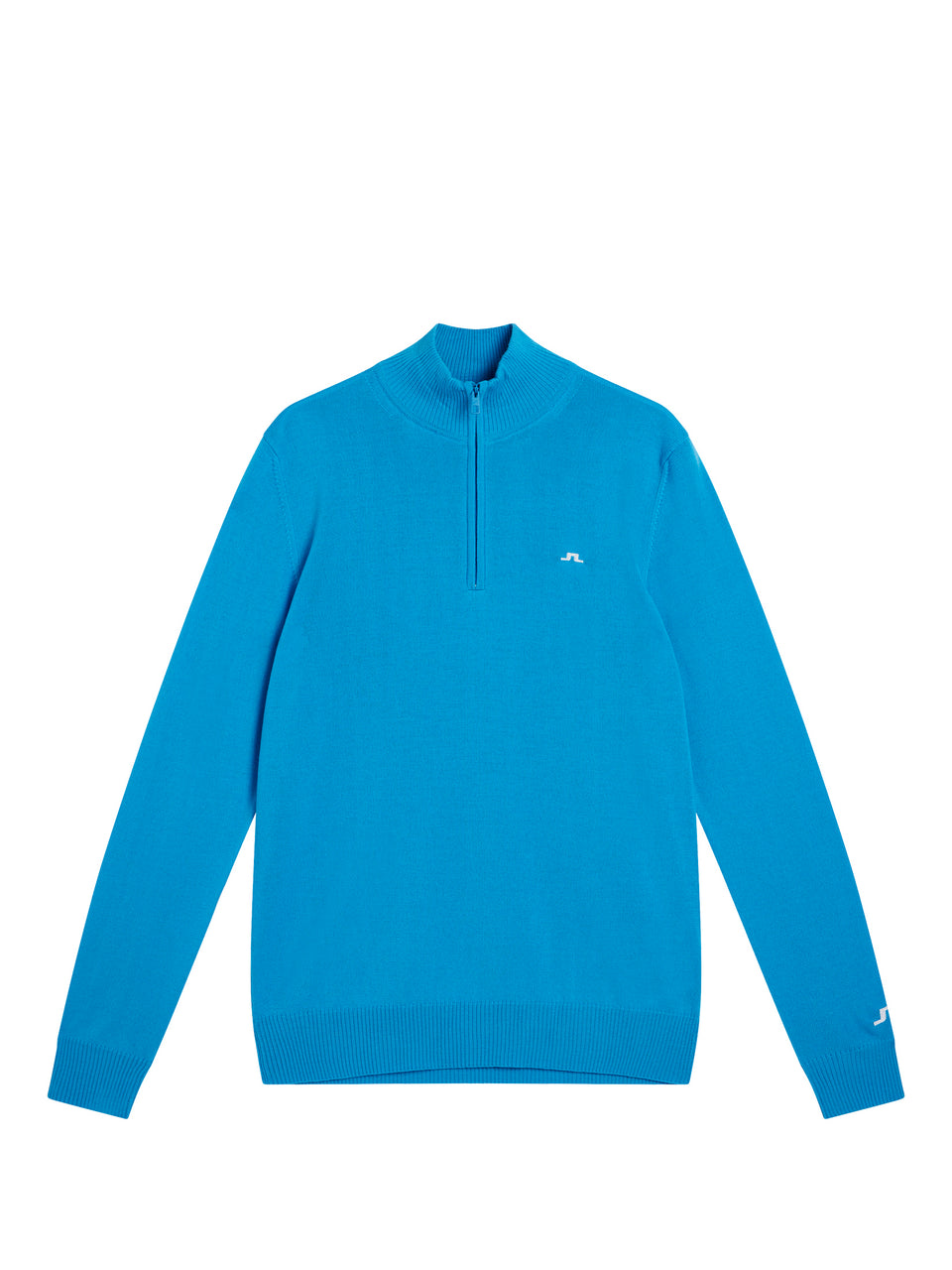 Kian Zipped Sweater / Brilliant Blue