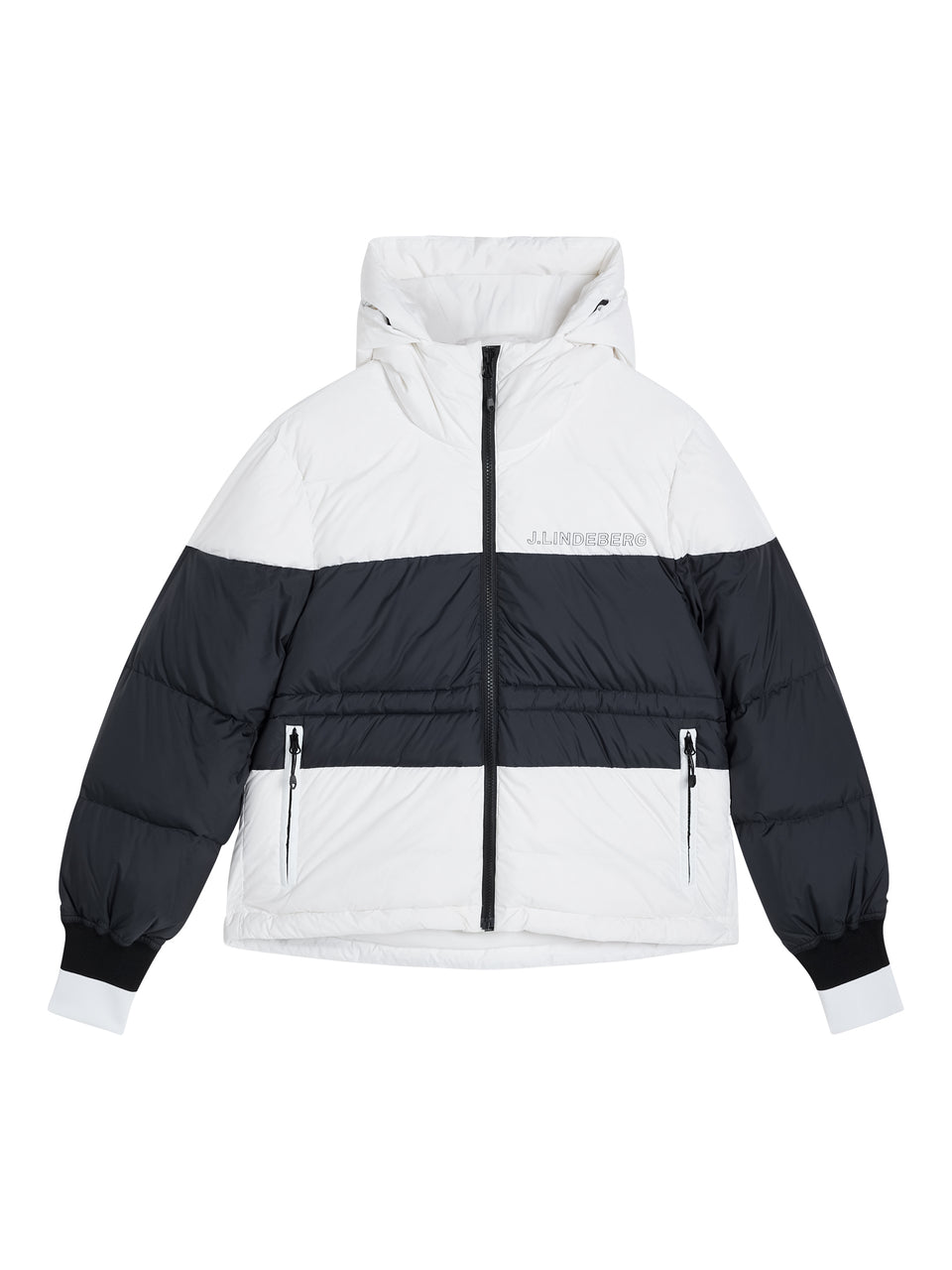 BLOCK DOWN JACKET / Black