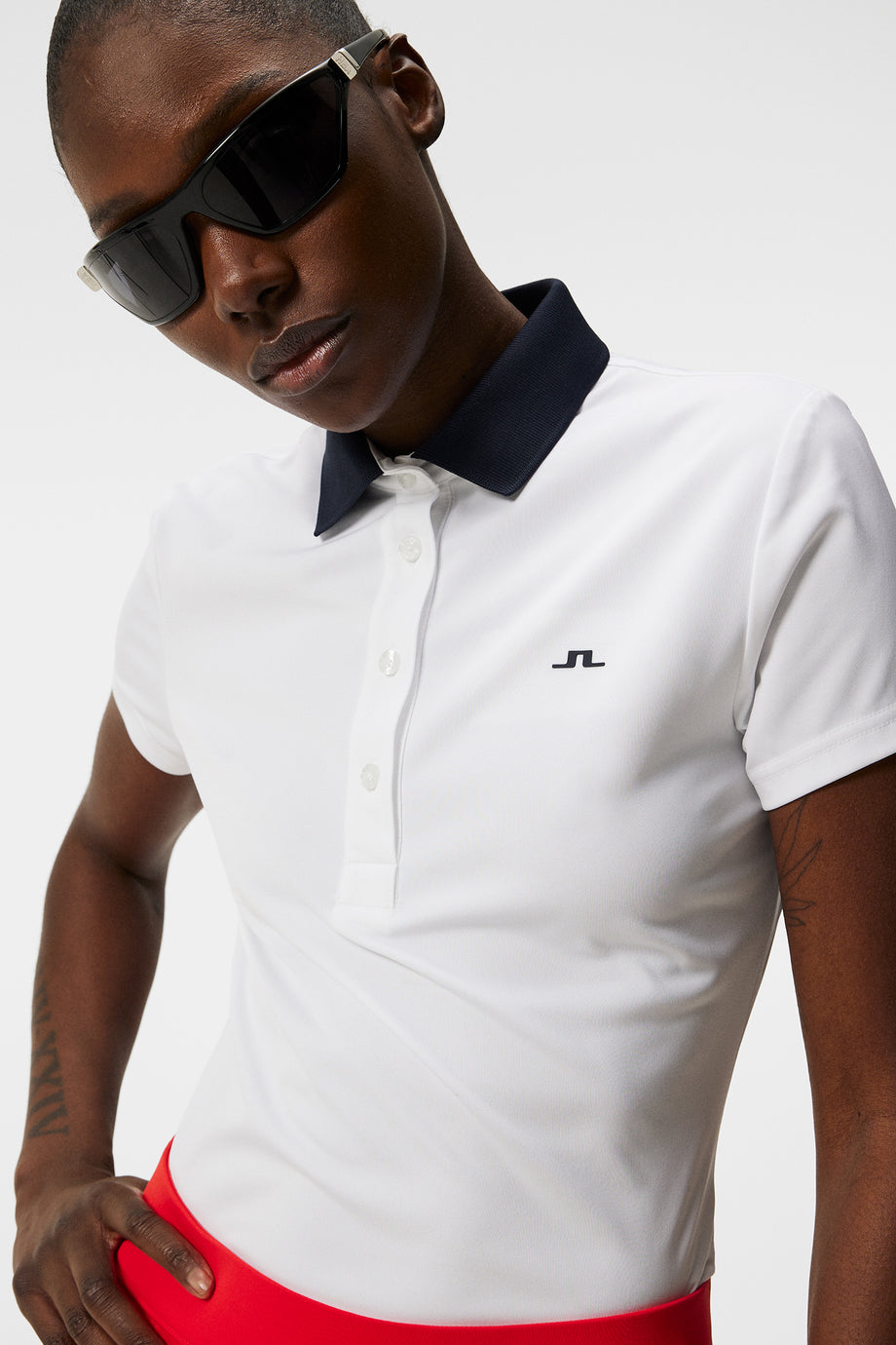 Cassie Polo / White