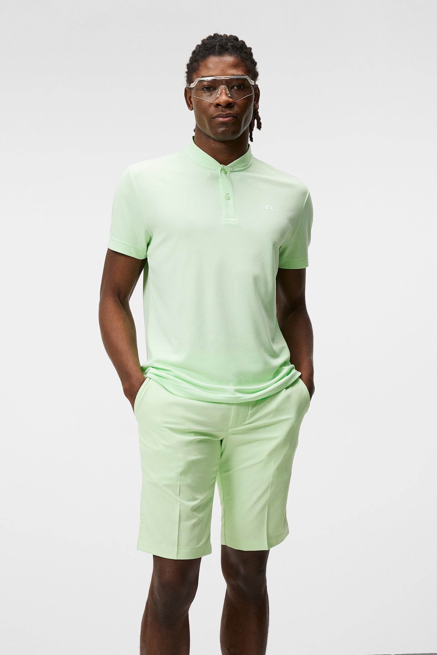 Bode Regular Fit Polo / Patina Green